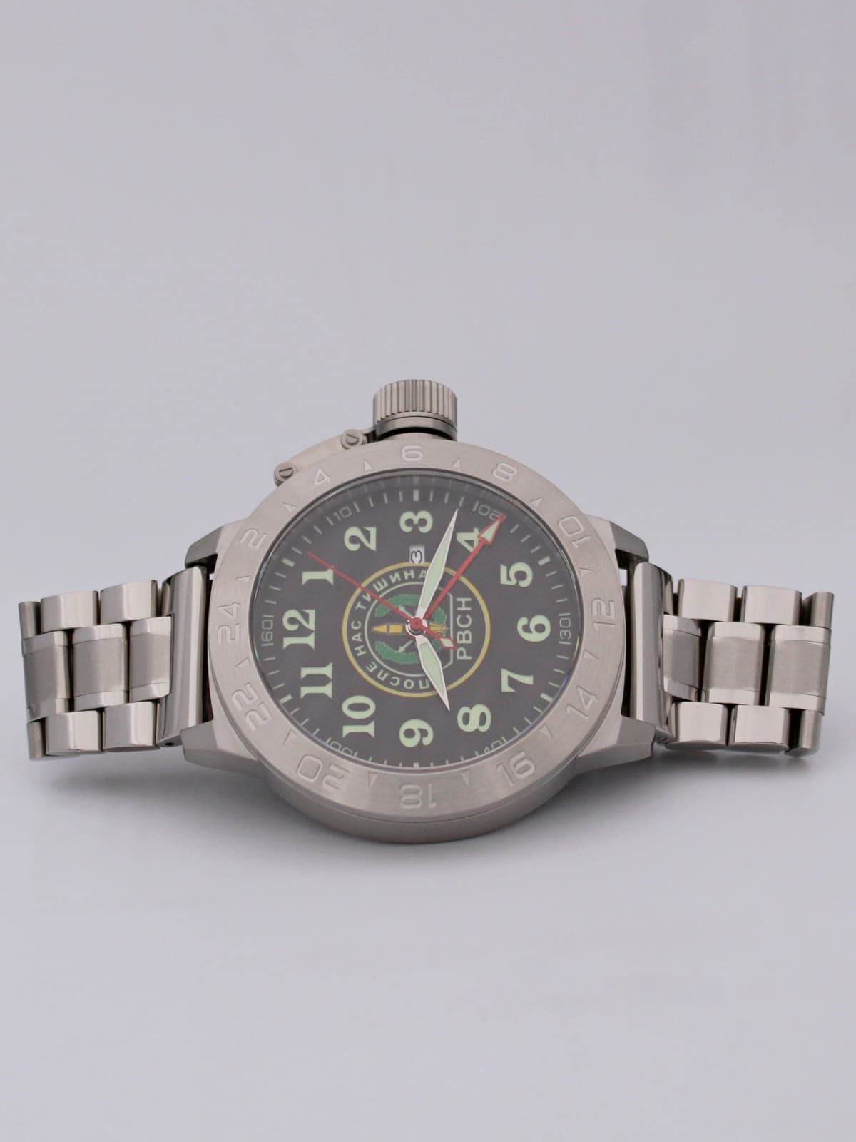 Часы РВСН механические с автоподзаводом (Seiko NH34A) 52.308.2