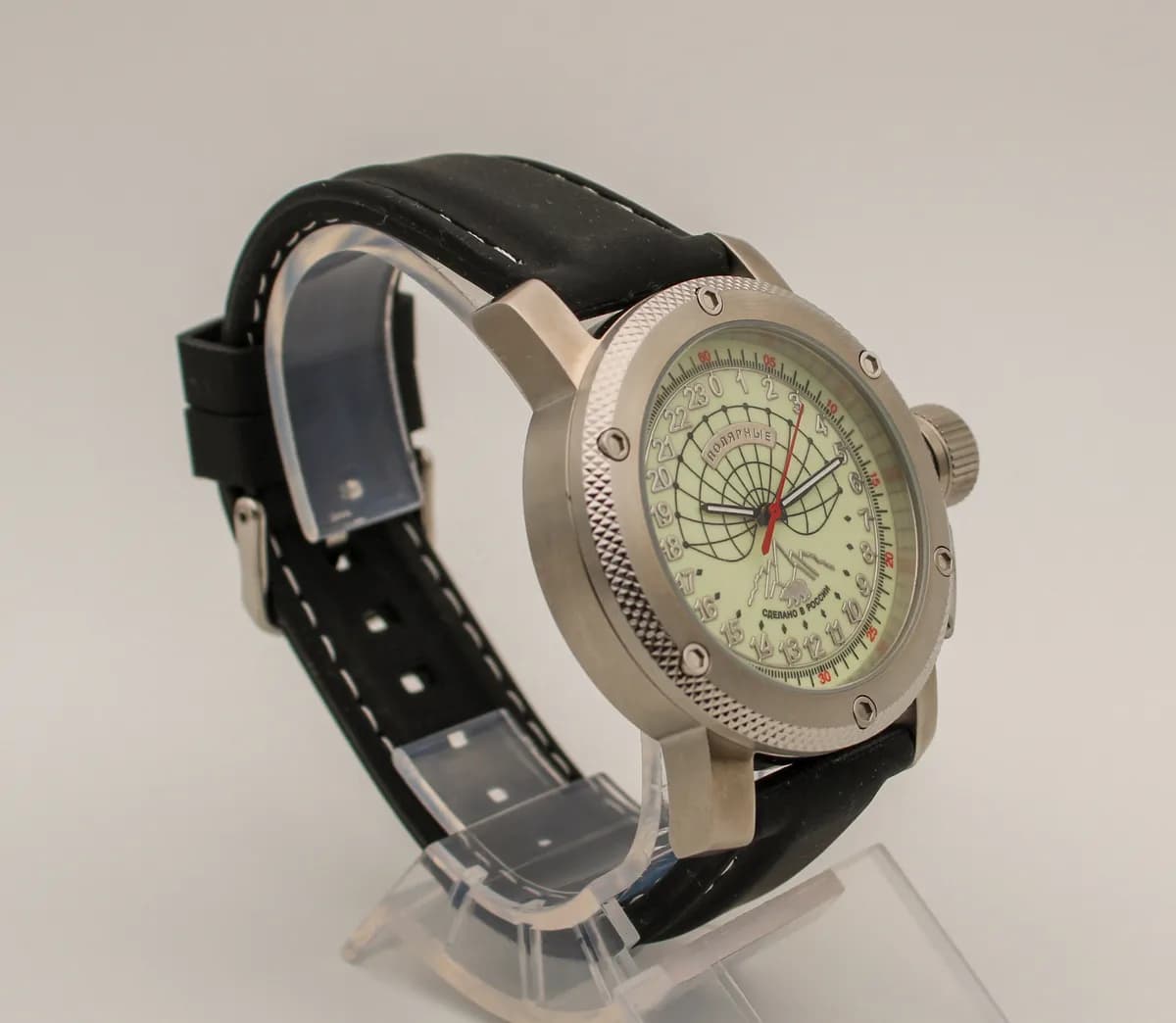 Часы Полярные механические с автоподзаводом (сапфировое стекло) 1130.11,  механизм Восток 2431