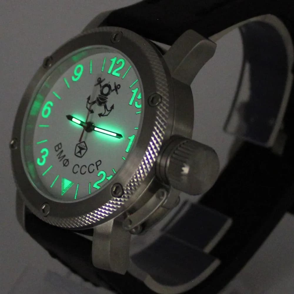 Часы ВМФ СССР механические 021.01 механизм Ракета 2623