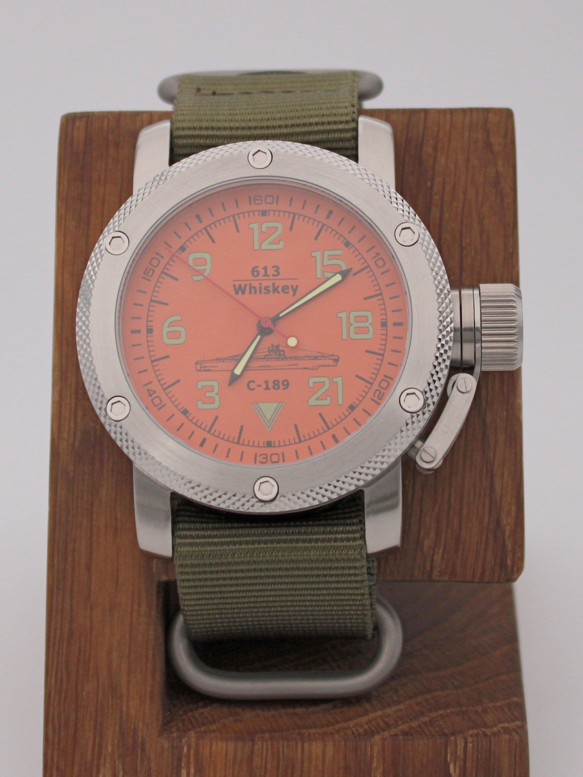 Часы С-189 (Whiskey) механические с автоподзаводом (Восток 2431) 01.103.21