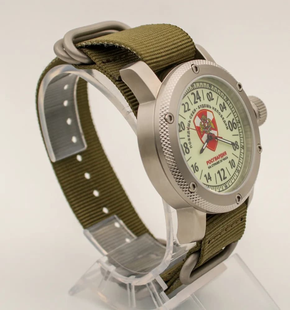 Часы наручные Росгвардия 163.21 механические, механизм Ракета 2623 Н