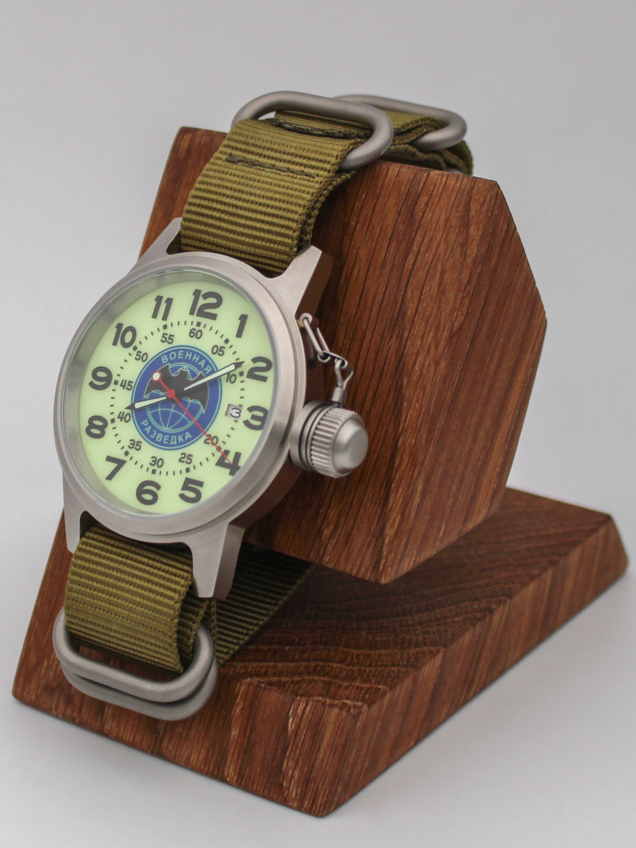 Часы Военная разведка механические с автоподзаводом (Seiko NH35A) 45.168.21