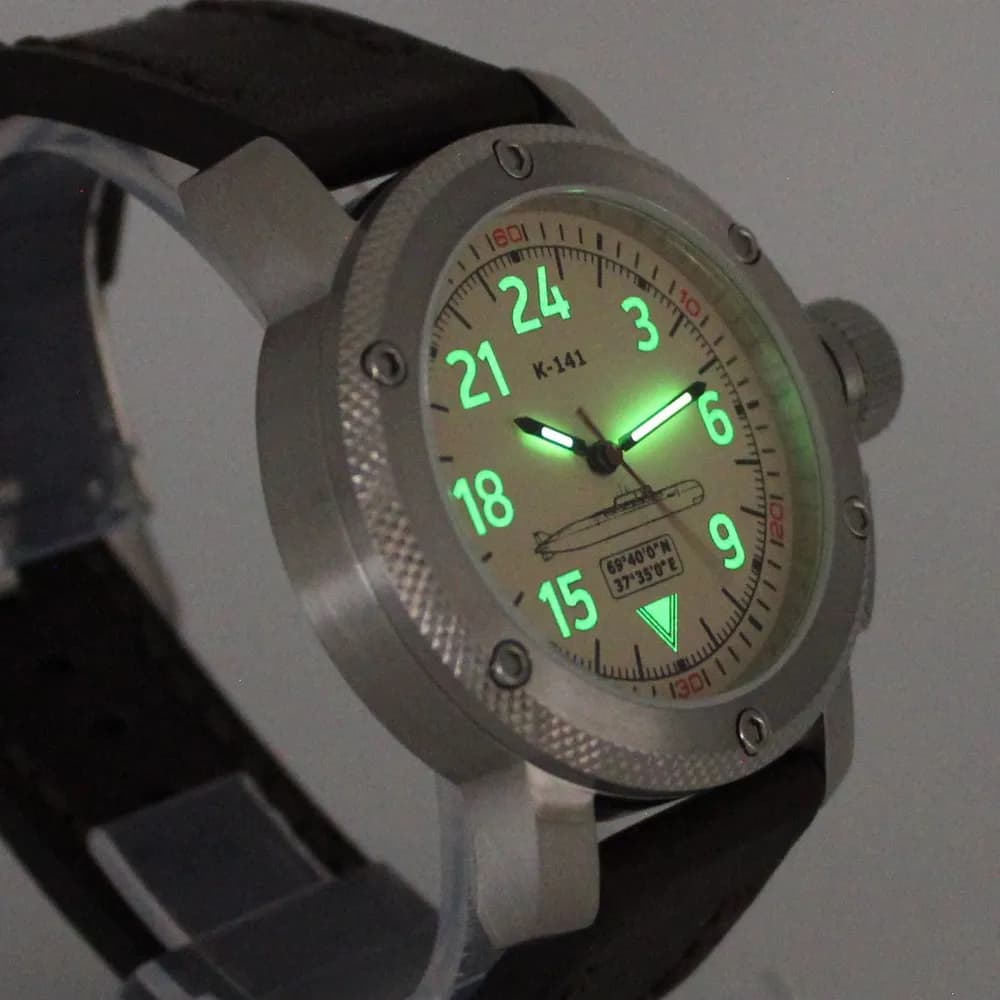 Часы К-141 / Курск (Oscar-II) 087.02 механические, механизм Ракета 2623 