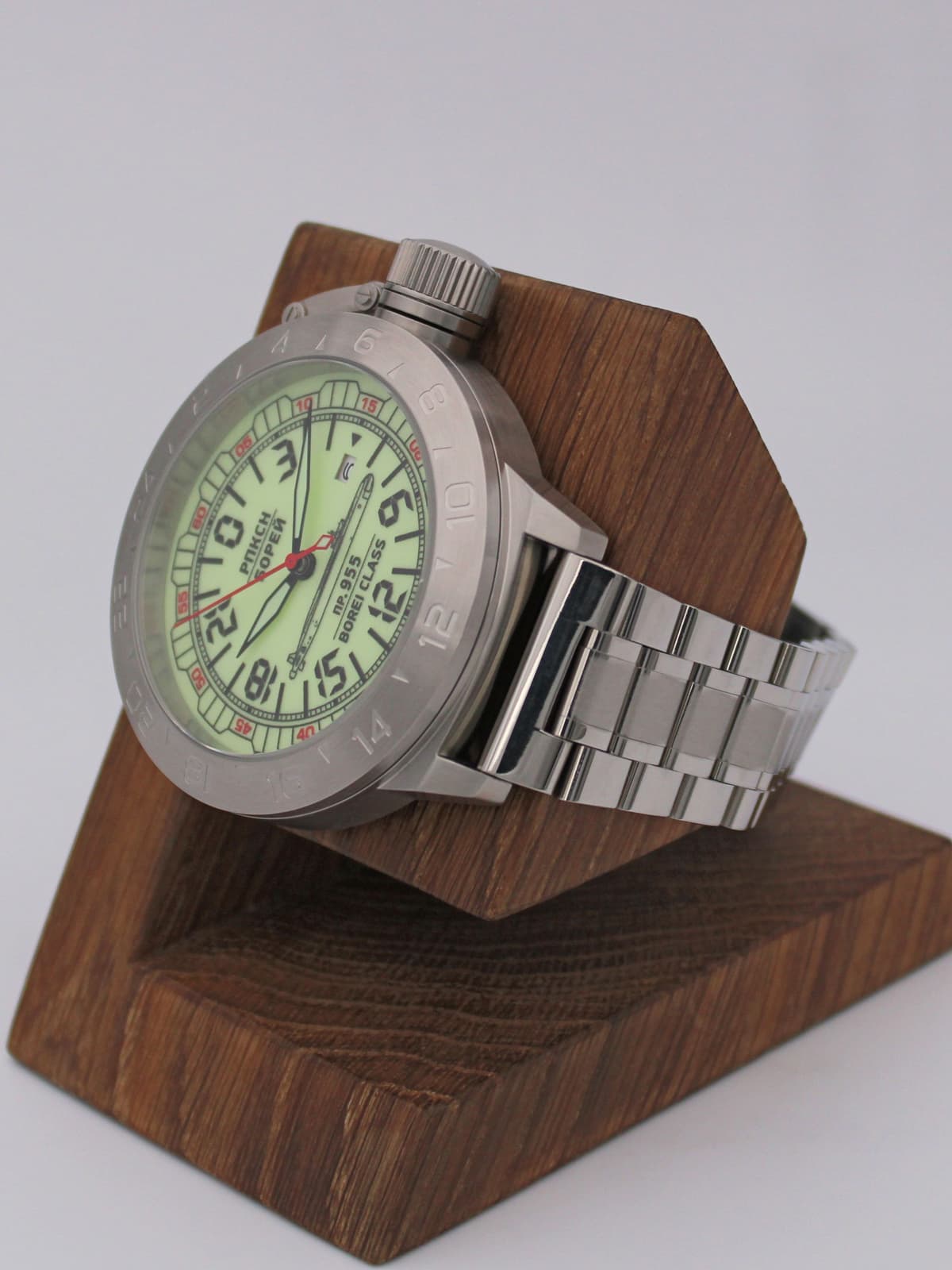 Часы РПКСН 955 Борей (Borei class) механические с автоподзаводом (Seiko NH34A) 52.190.2