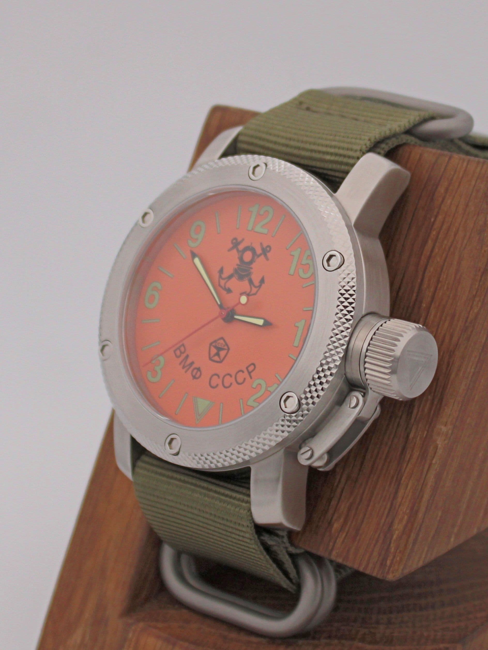 Часы ВМФ СССР механические с автоподзаводом (Восток 2431) 01.023.21