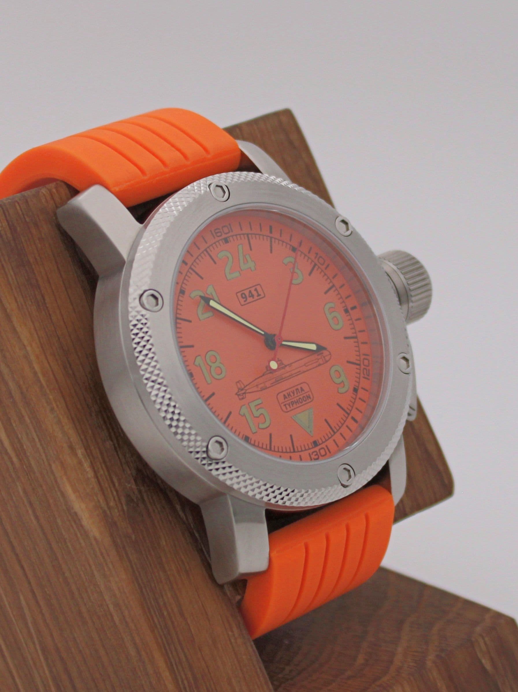 Часы 941 / Акула (Typhoon) механические с автоподзаводом (Восток 2431) 01.053.15
