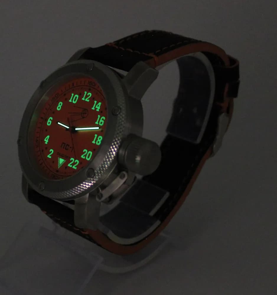 Часы "Простейший Спутник-1" 1123.015 механические с автоподзаводом (сапфировое стекло), механизм Восток 2431