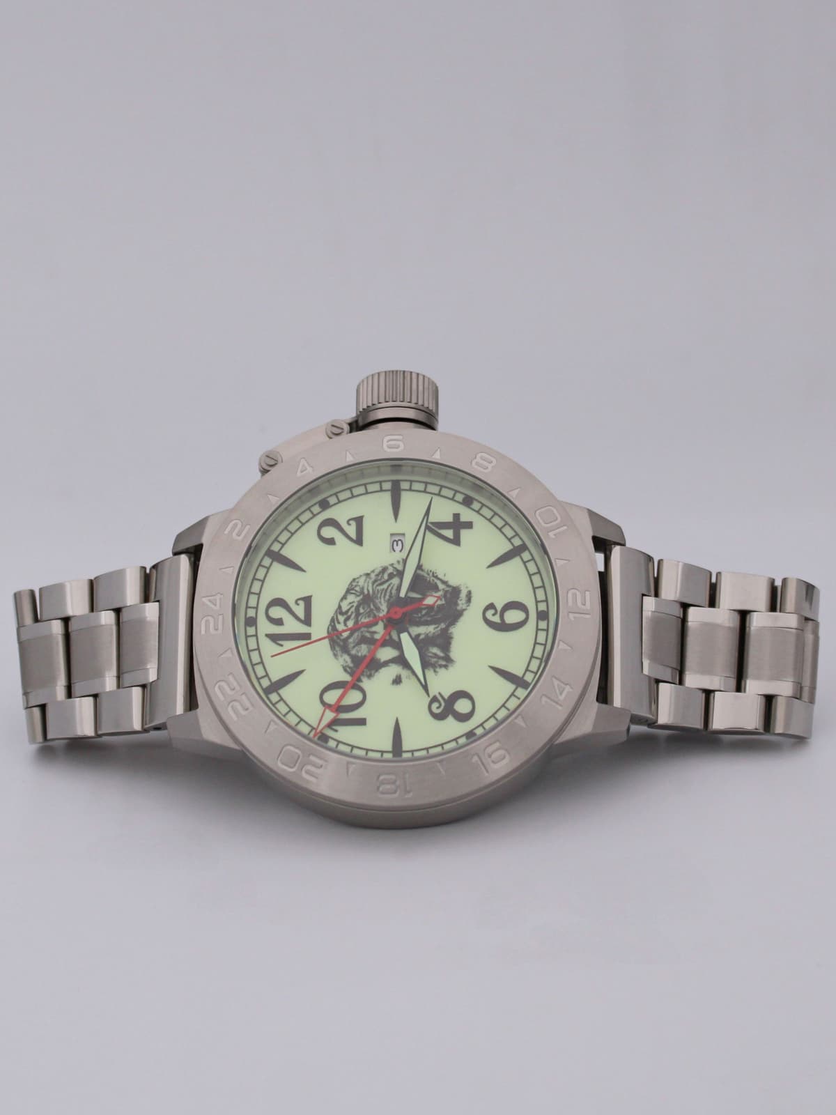 Часы Тигр механические с автоподзаводом (Seiko NH34A) 52.315.2