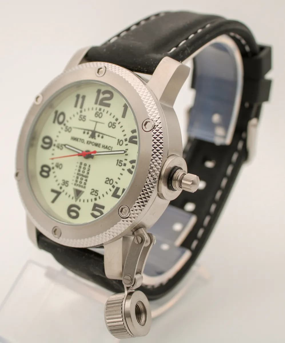 Часы  ВДВ механические 001.11,  механизм Ракета 2609 НА, противоударные.