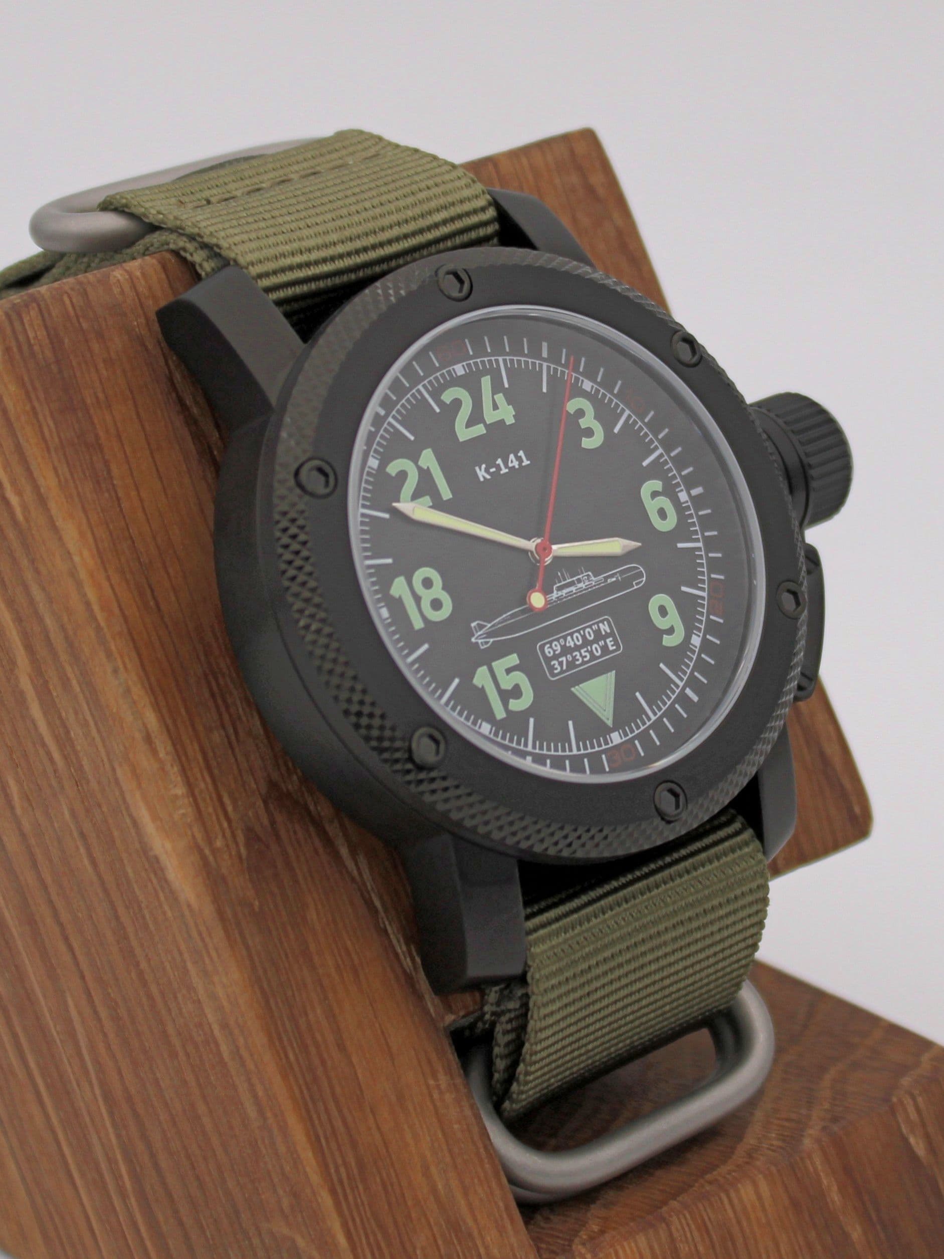 Часы К-141 / Курск (Oscar-II) механические с автоподзаводом (Восток 2431) 101.089.21