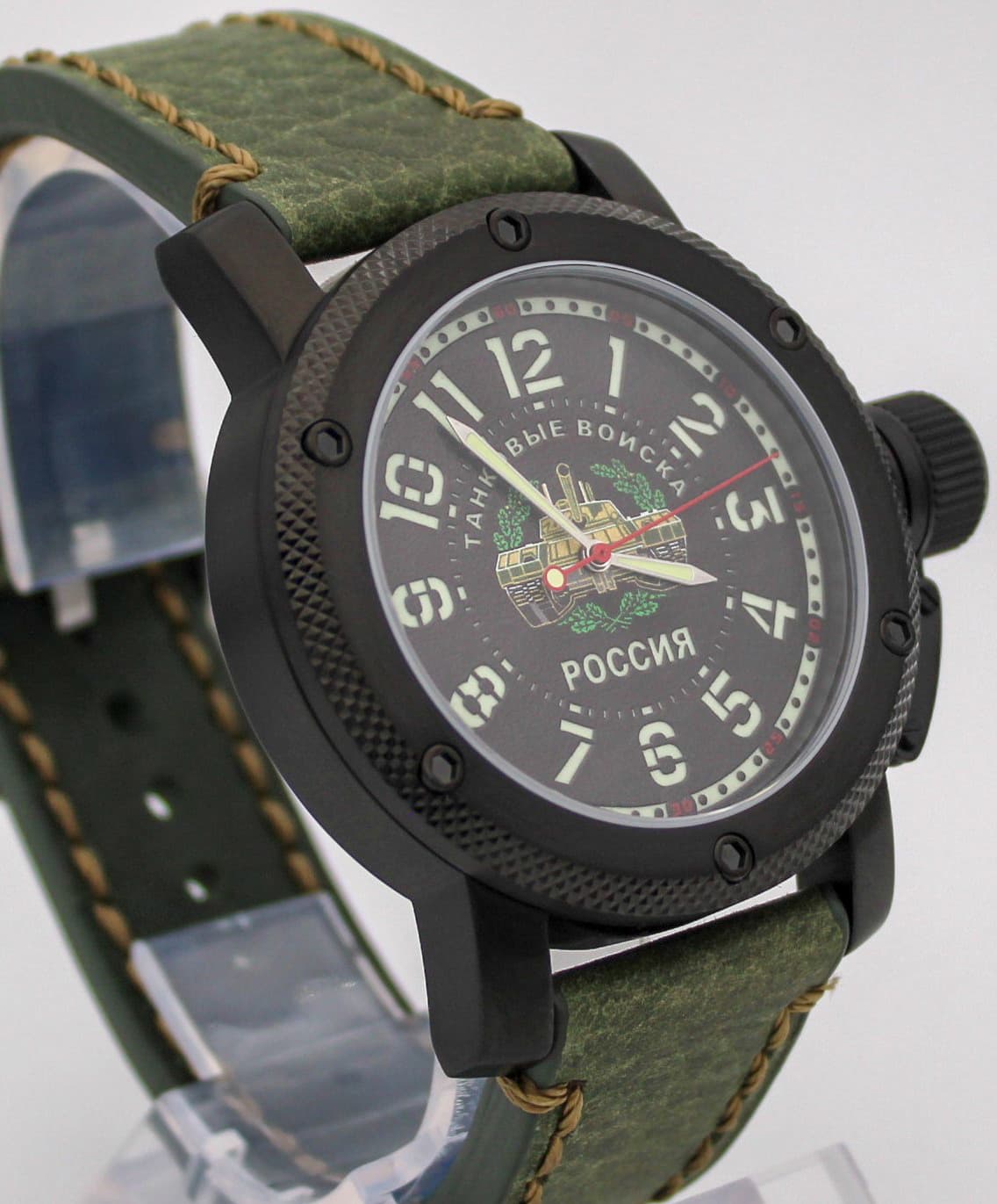 Часы Танковые войска РОССИЯ, механизм Восток 2415.01