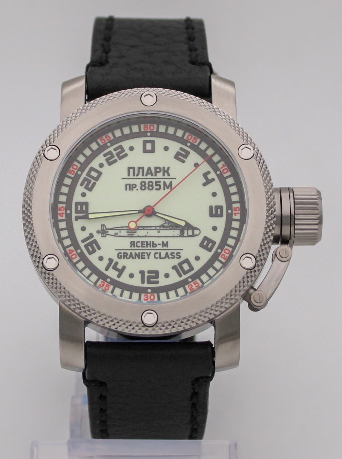 Часы  ПЛАРК 885 М Ясень-М (Graney class) механизм Восток 2431.01