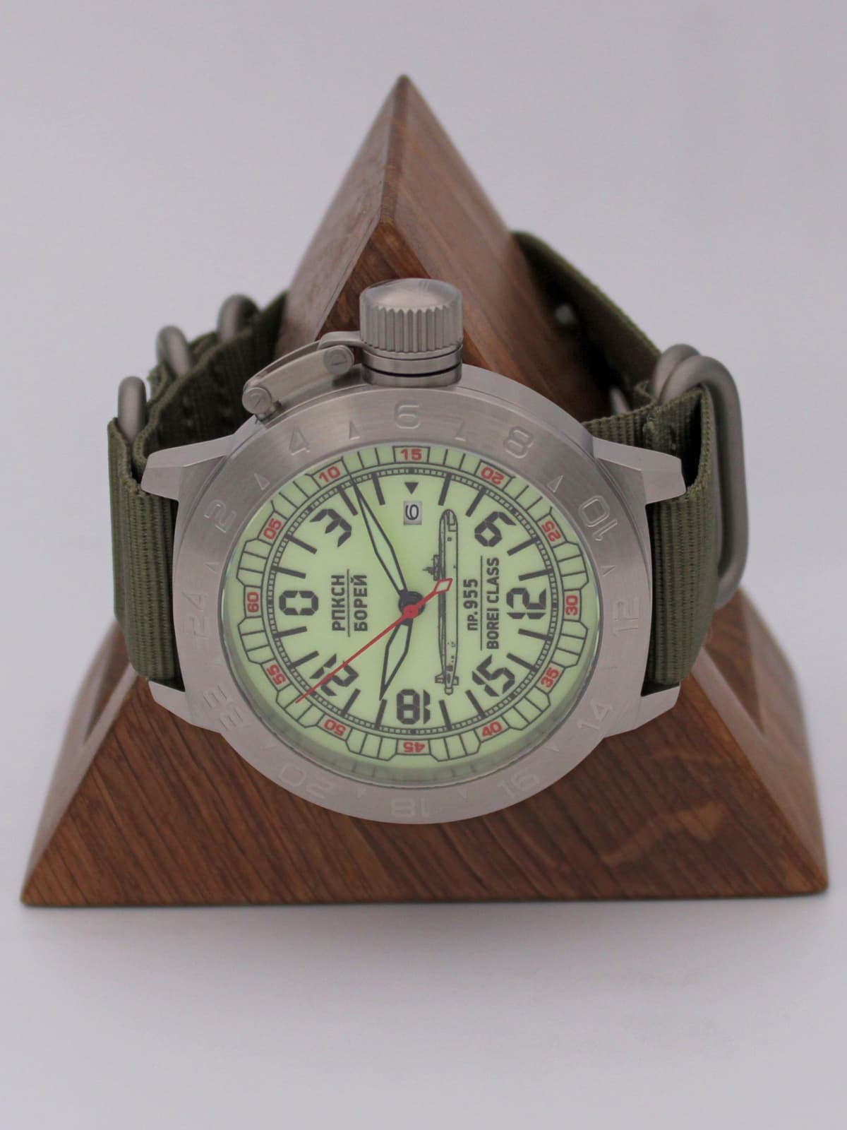 Часы РПКСН 955 Борей (Borei class) механические с автоподзаводом (Seiko NH34A) 52.190.21