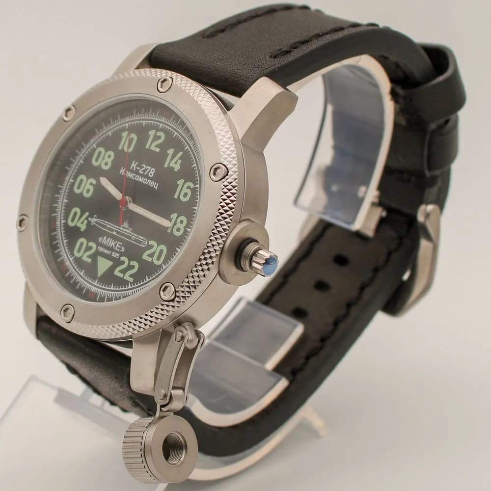 Часы К-278 / Комсомолец (Mike) механические 044.01механизм Ракета 2623