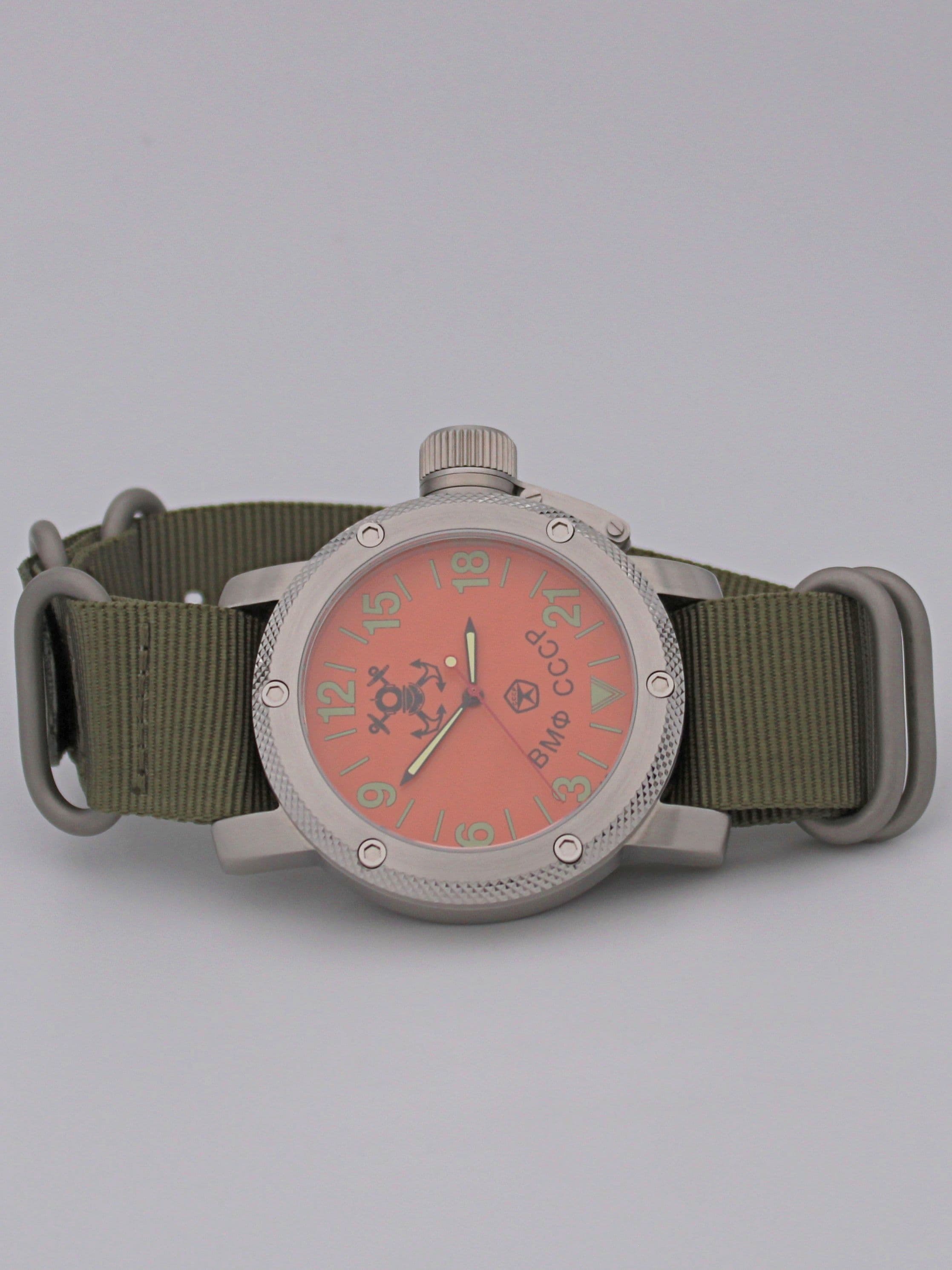 Часы ВМФ СССР механические с автоподзаводом (Восток 2431) 01.023.21