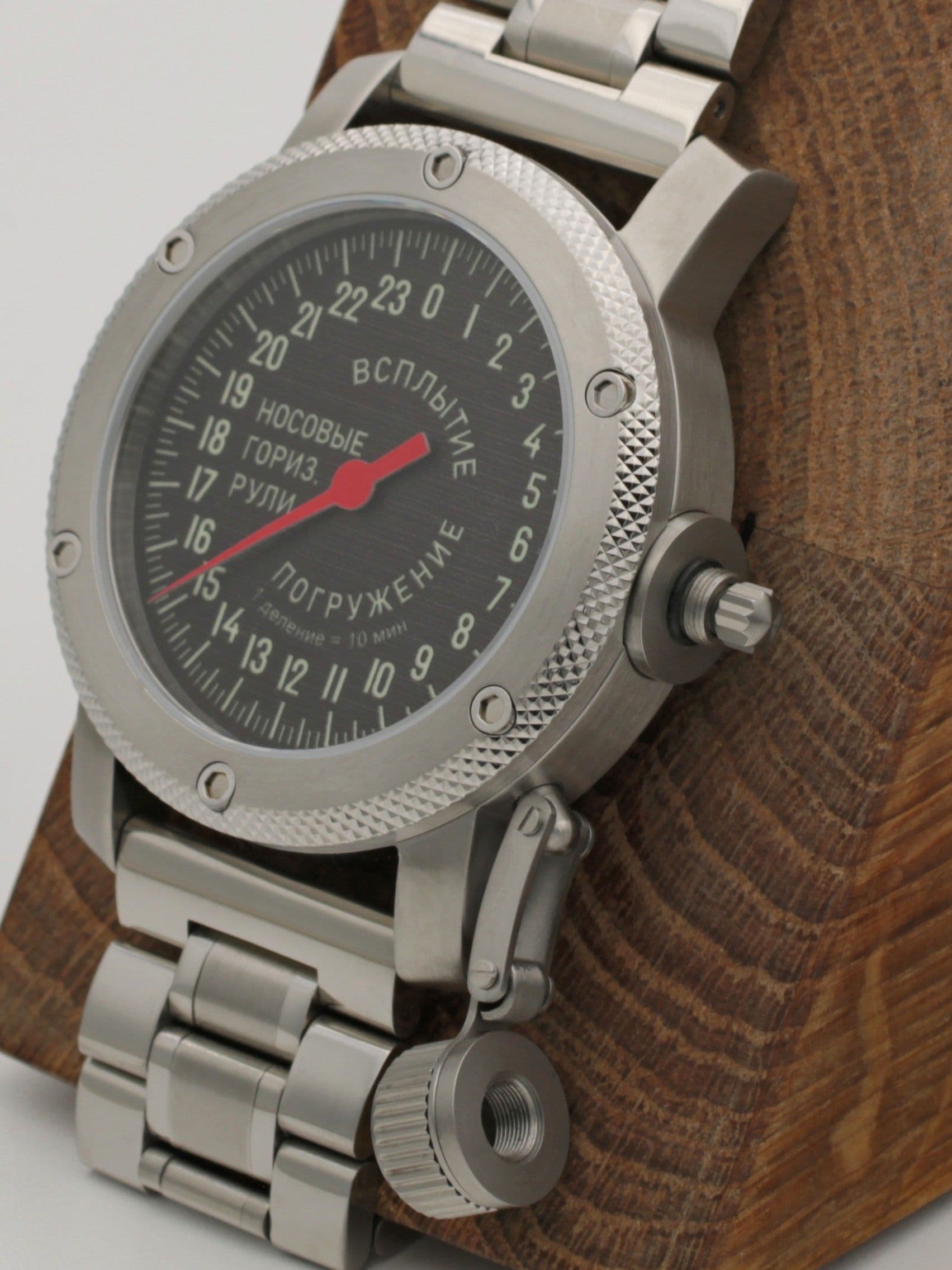 Часы Погружение / Всплытие однострелочные механические с автоподзаводом (Восток 2431) 01.182.2