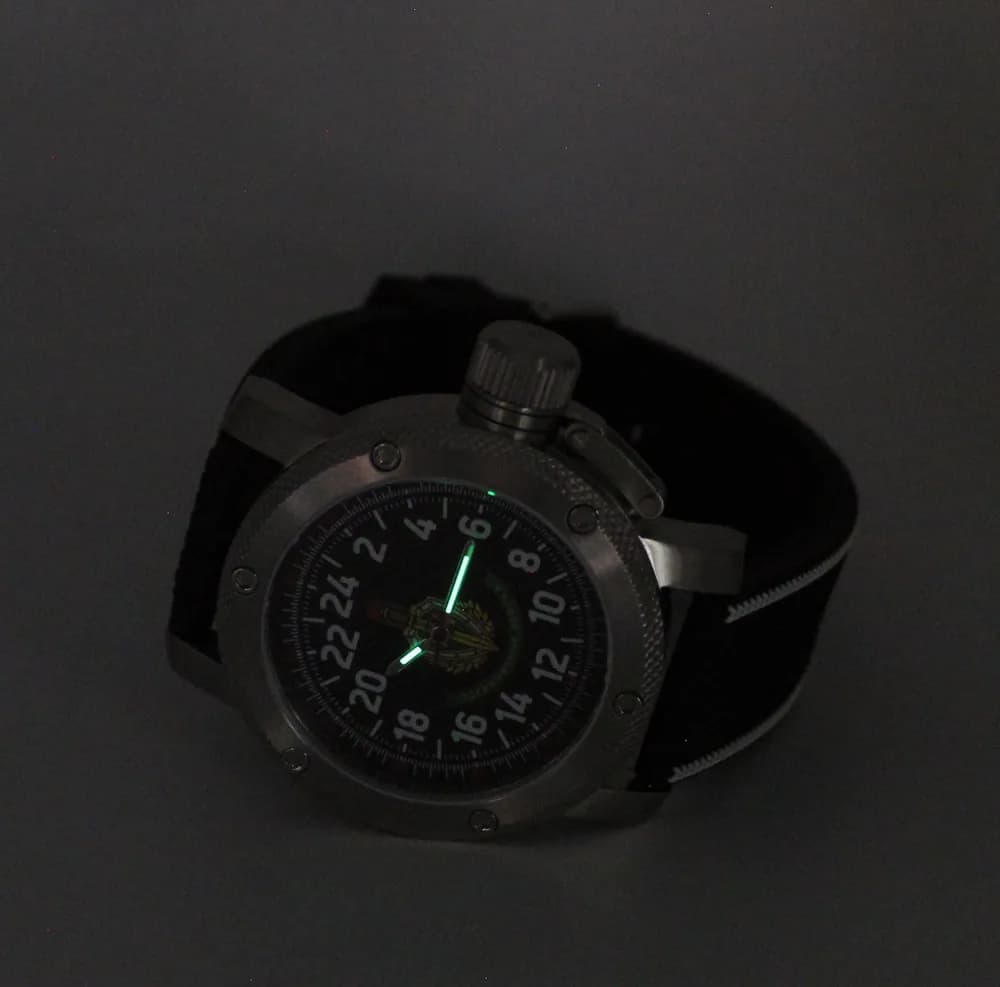 Часы наручные Погранвойска 1174.16  механические с автоподзаводом (сапфировое стекло), механизм Восток 2431.01