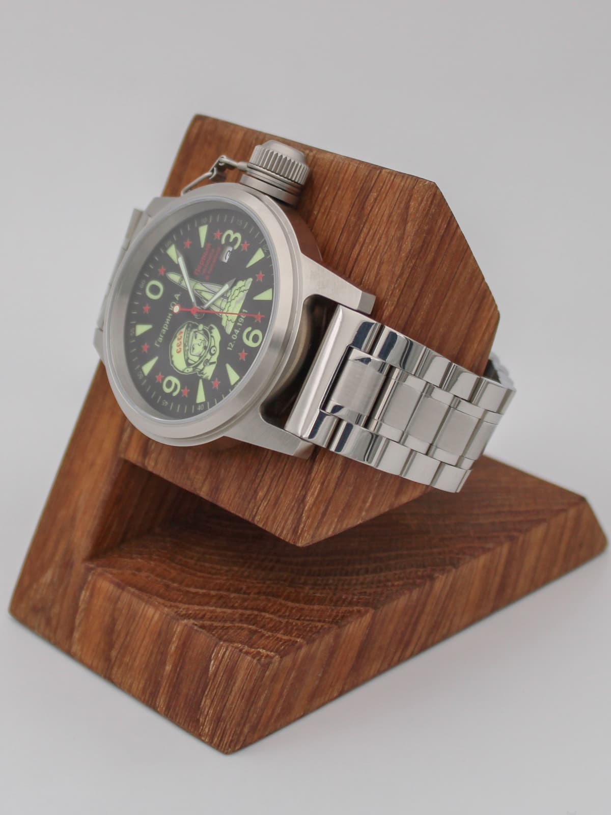 Часы Гагарин механические с автоподзаводом (Seiko NH35A) 45.371.2