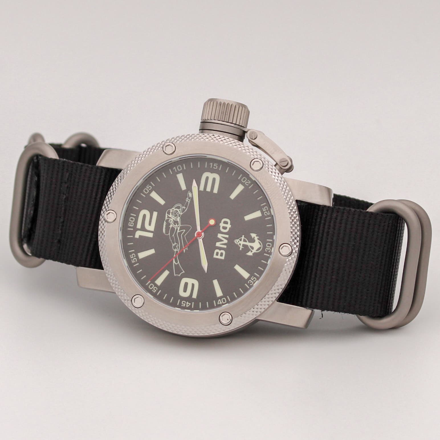 Часы ВМФ Боевой пловец, механизм Восток 2415.01