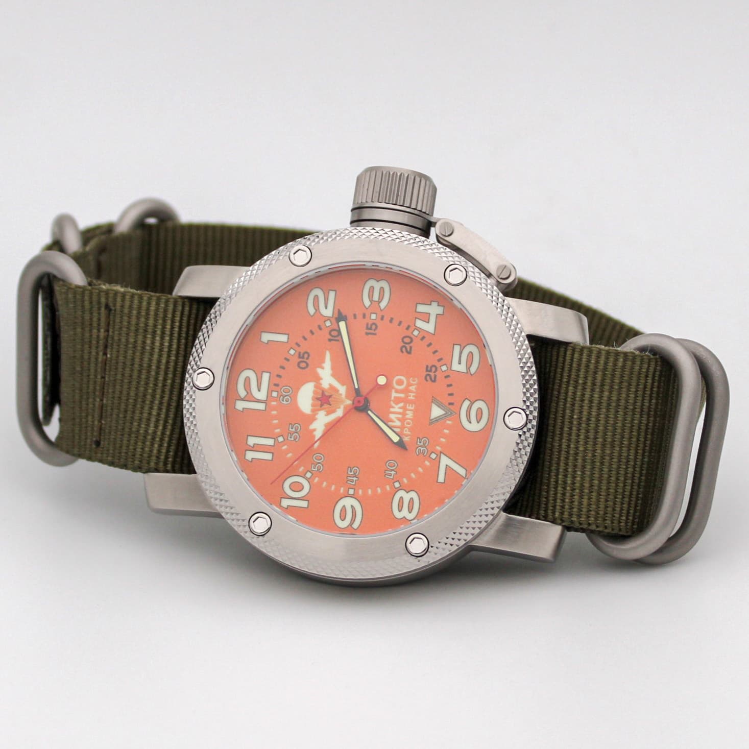 Часы  ВДВ  КУПОЛ, механизм Ракета 2609