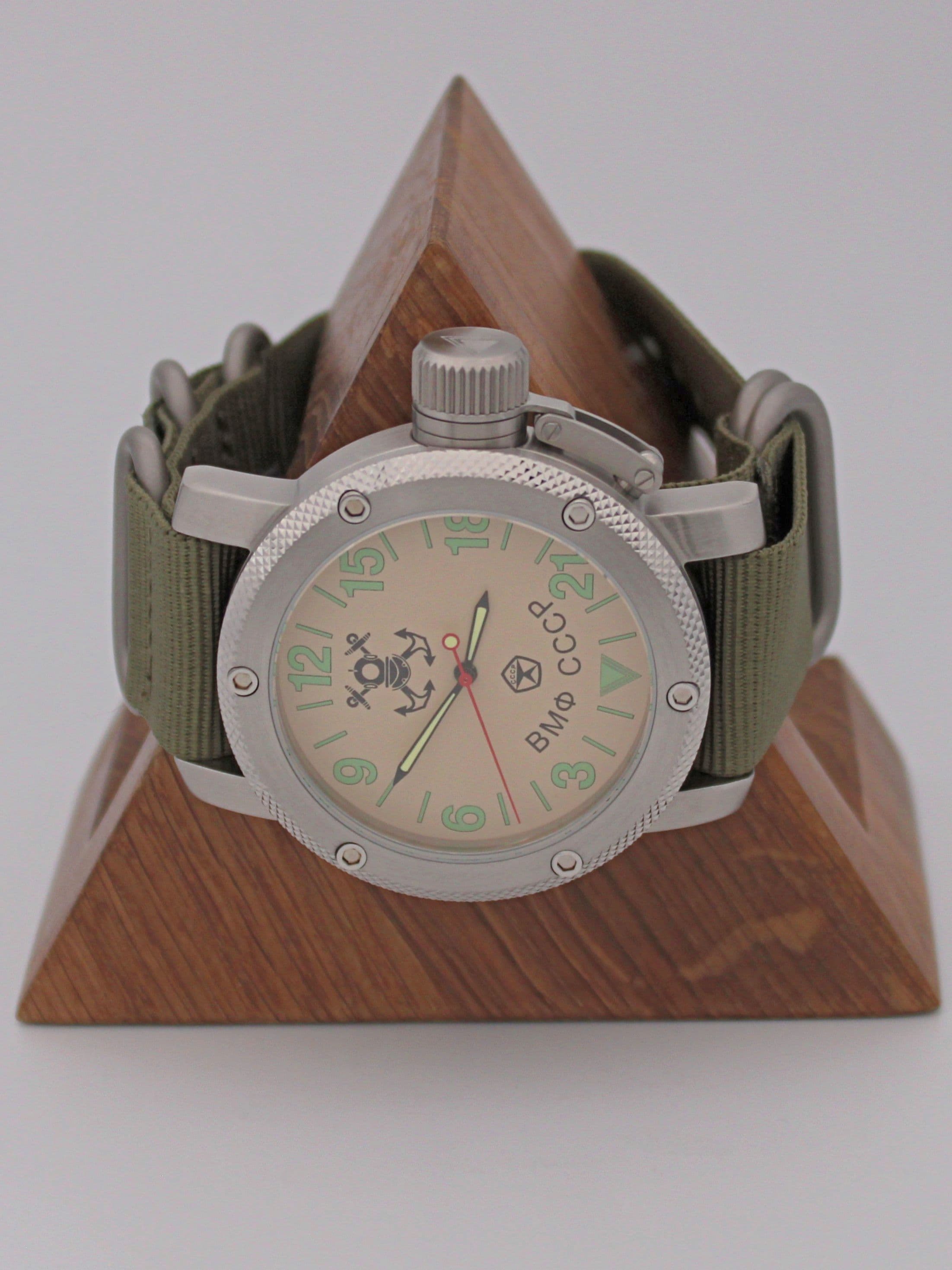 Часы ВМФ СССР механические с автоподзаводом (Восток 2431) 01.022.21