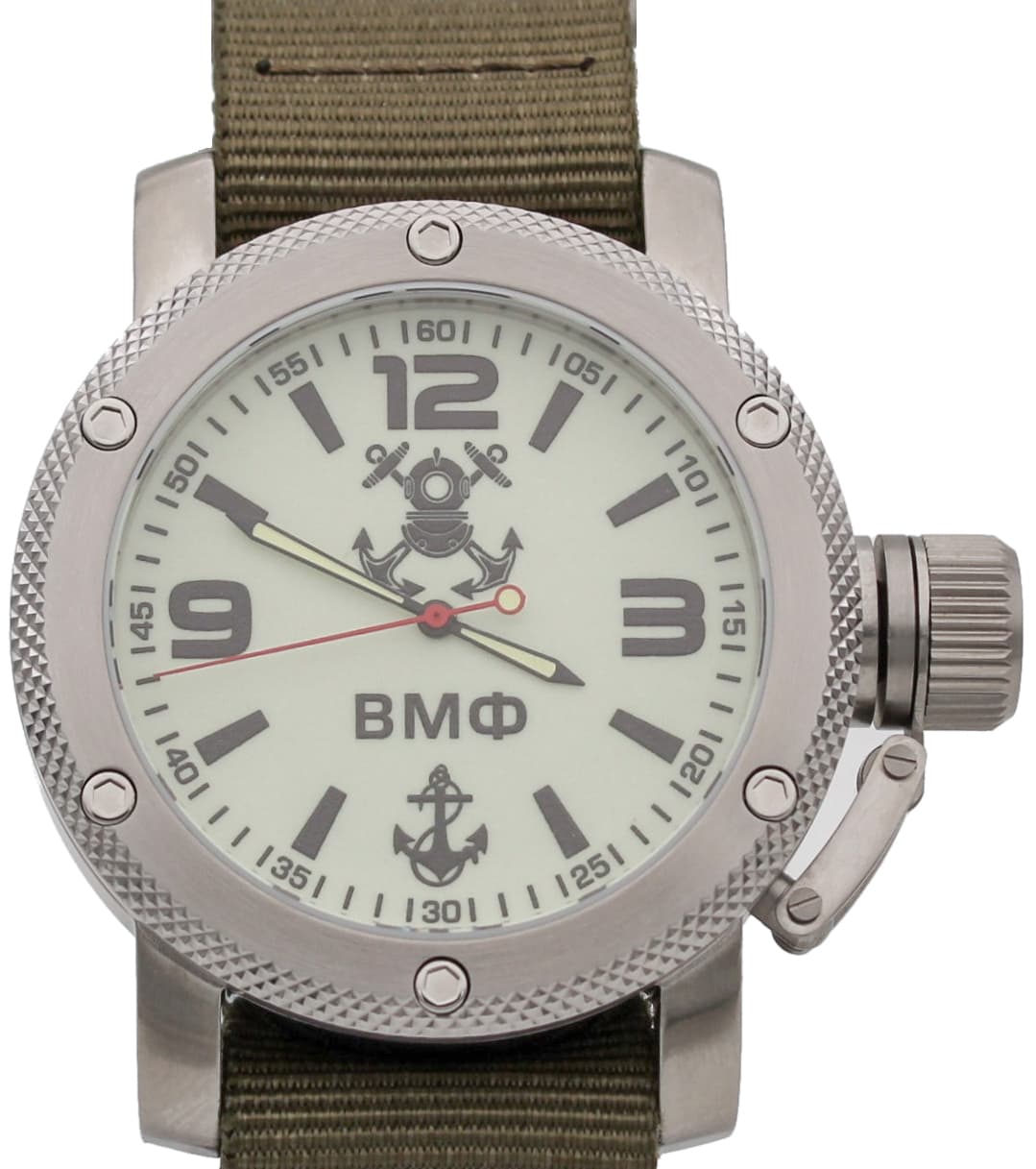 Часы ВМФ(с якорем) механизм Восток 2415.01