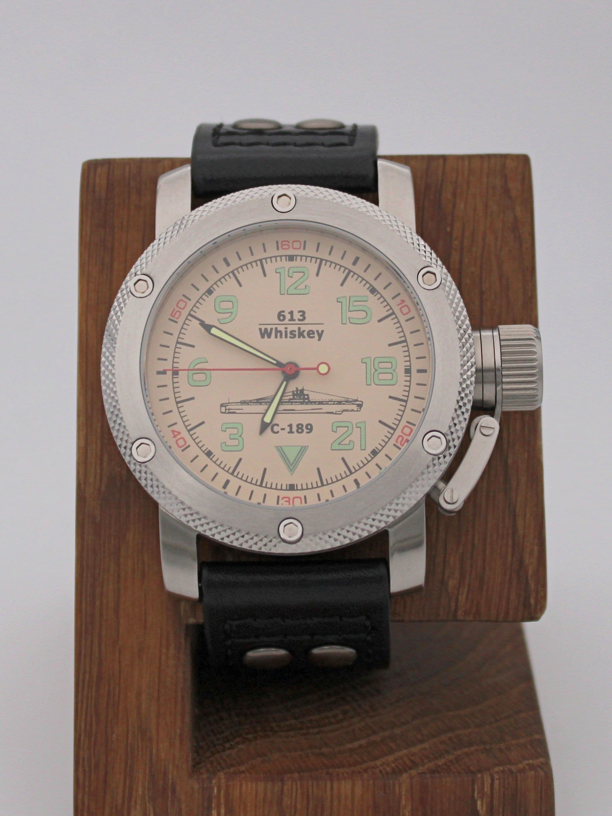 Часы С-189 (Whiskey) механические с автоподзаводом (Восток 2431) 01.102.01