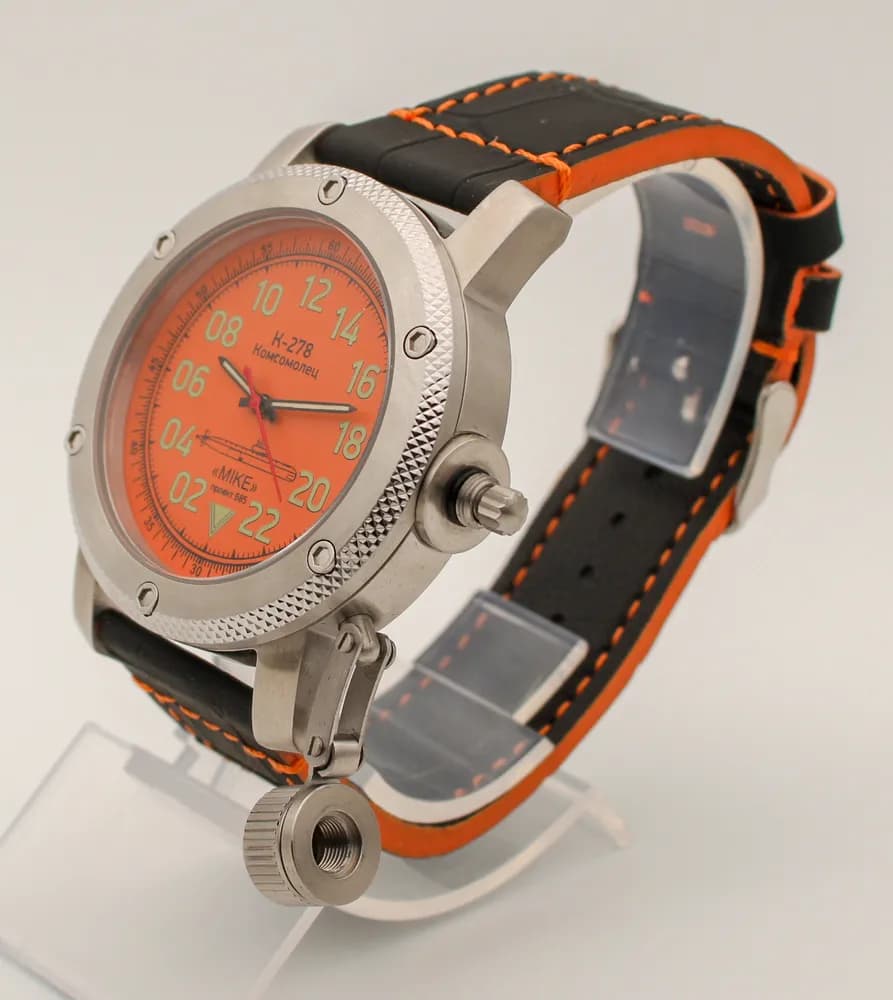 Часы К-278 / Комсомолец (Mike) 1043.01 механические с автоподзаводом (сапфировое стекло), механизм Восток 2431