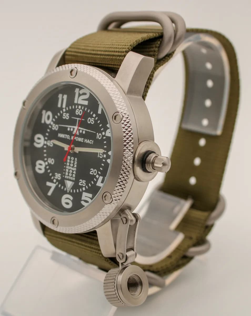 Часы наручные  ВДВ механические 005.21,  механизм Ракета 2609 НА.