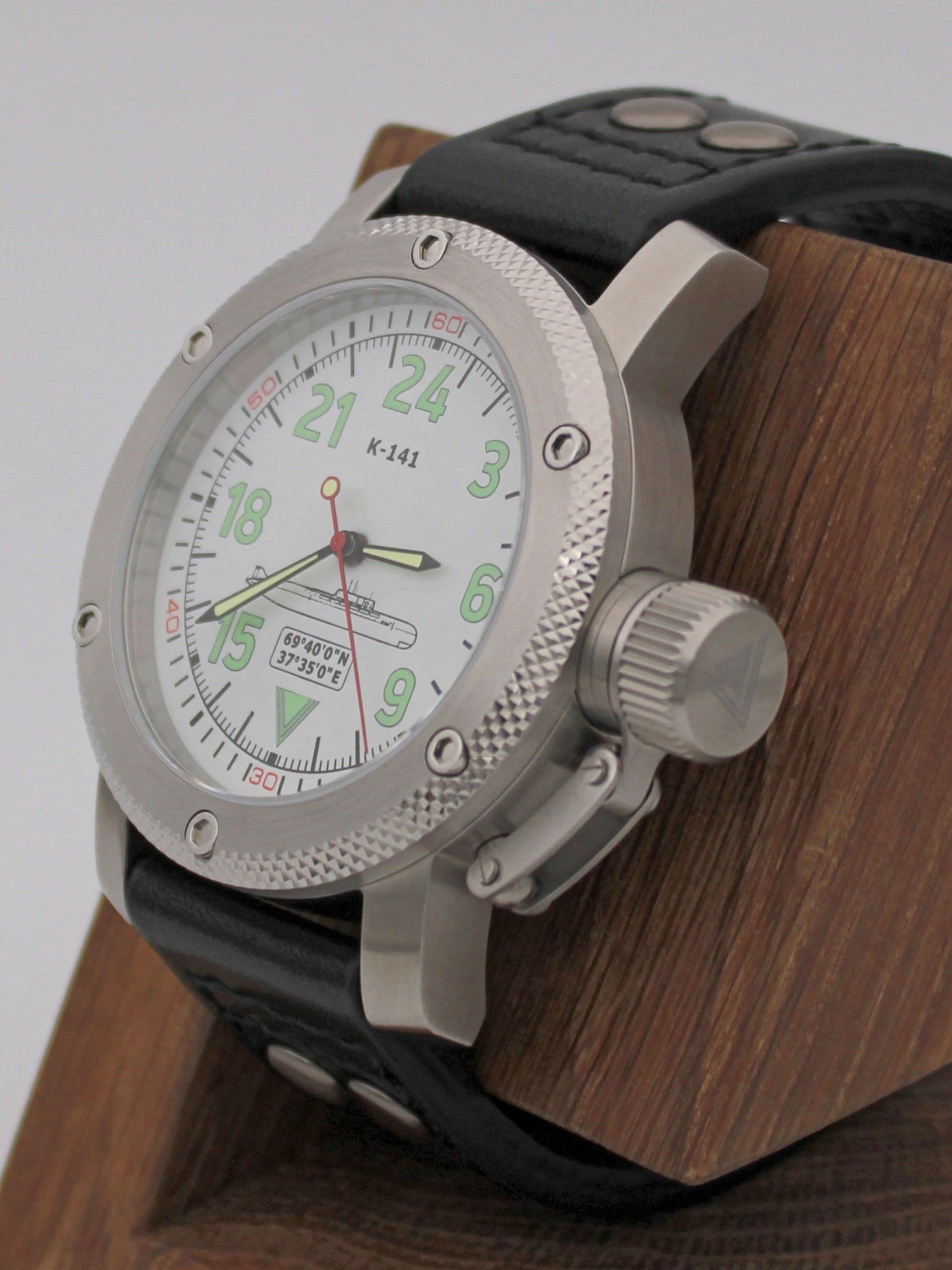 Часы К-141 / Курск (Oscar-II) механические с автоподзаводом (Восток 2431) 01.086.01