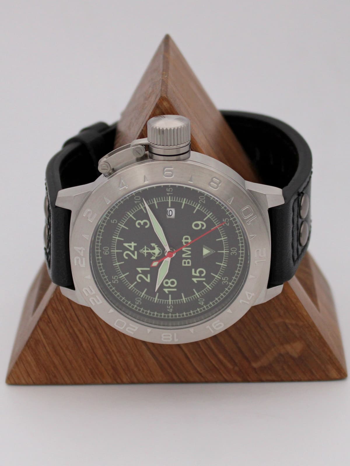 Часы ВМФ механические с автоподзаводом (Seiko NH34A) 52.060.01