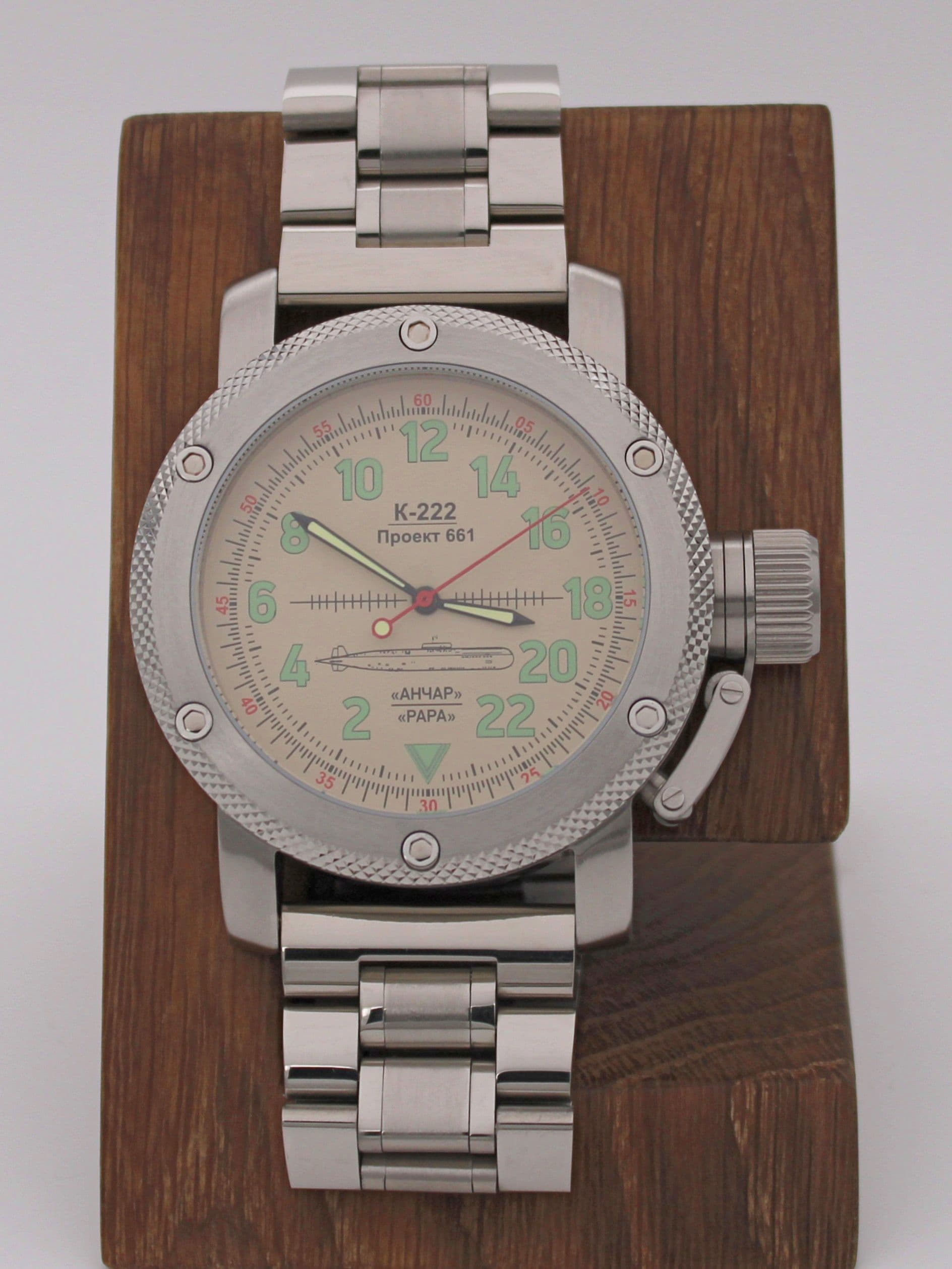 Часы К-222 / Анчар (Papa) механические с автоподзаводом (Восток 2431) 01.032.2