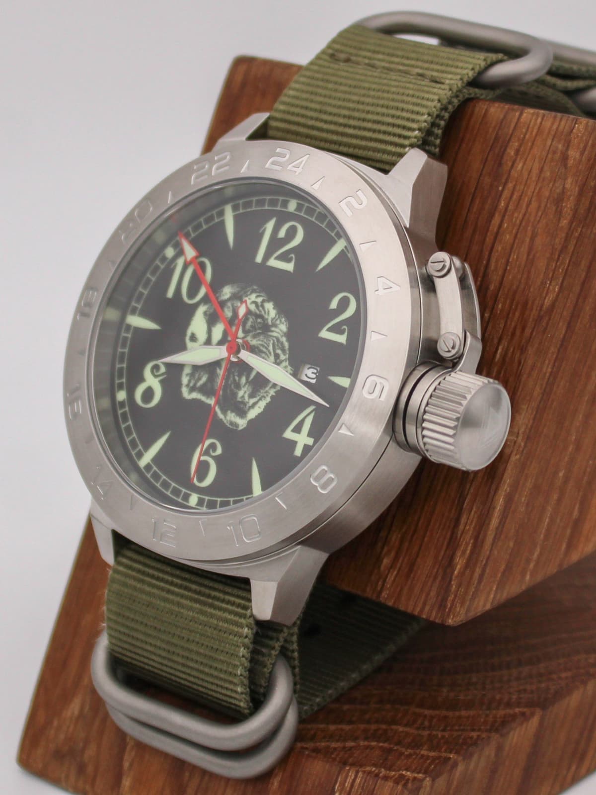 Часы Тигр механические с автоподзаводом (Seiko NH34A) 52.310.21