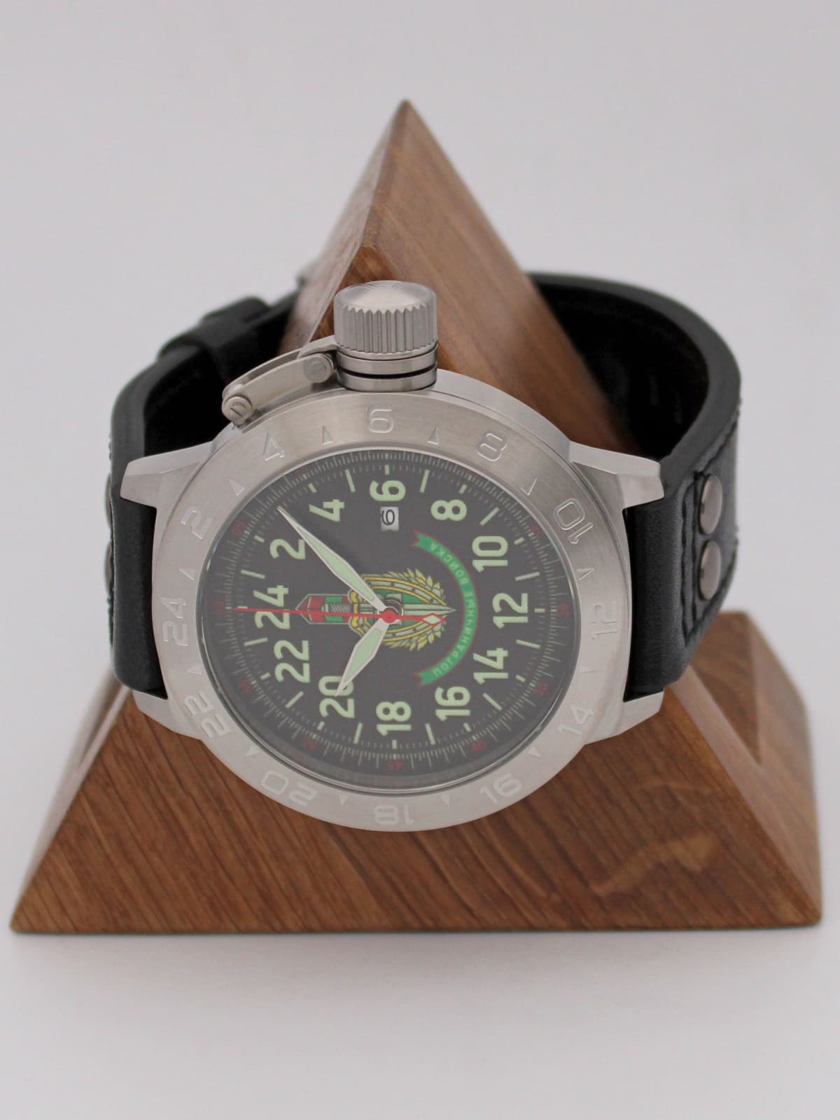 Часы Погранвойска механические с автоподзаводом (Seiko NH34A) 52.174.01