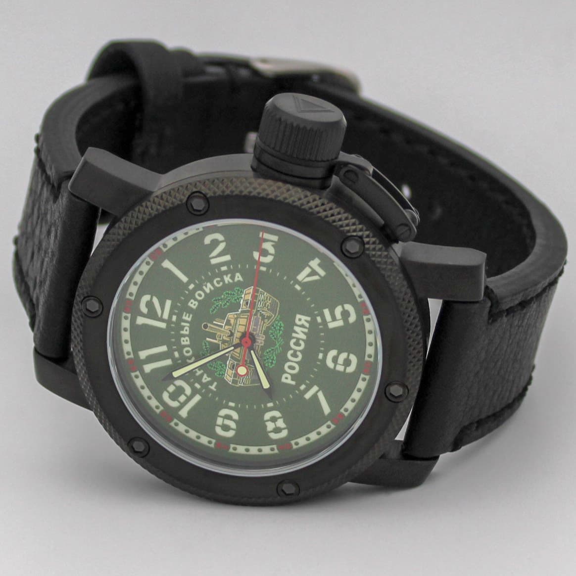 Часы Танковые войска РОССИЯ, механизм Восток 2415.01