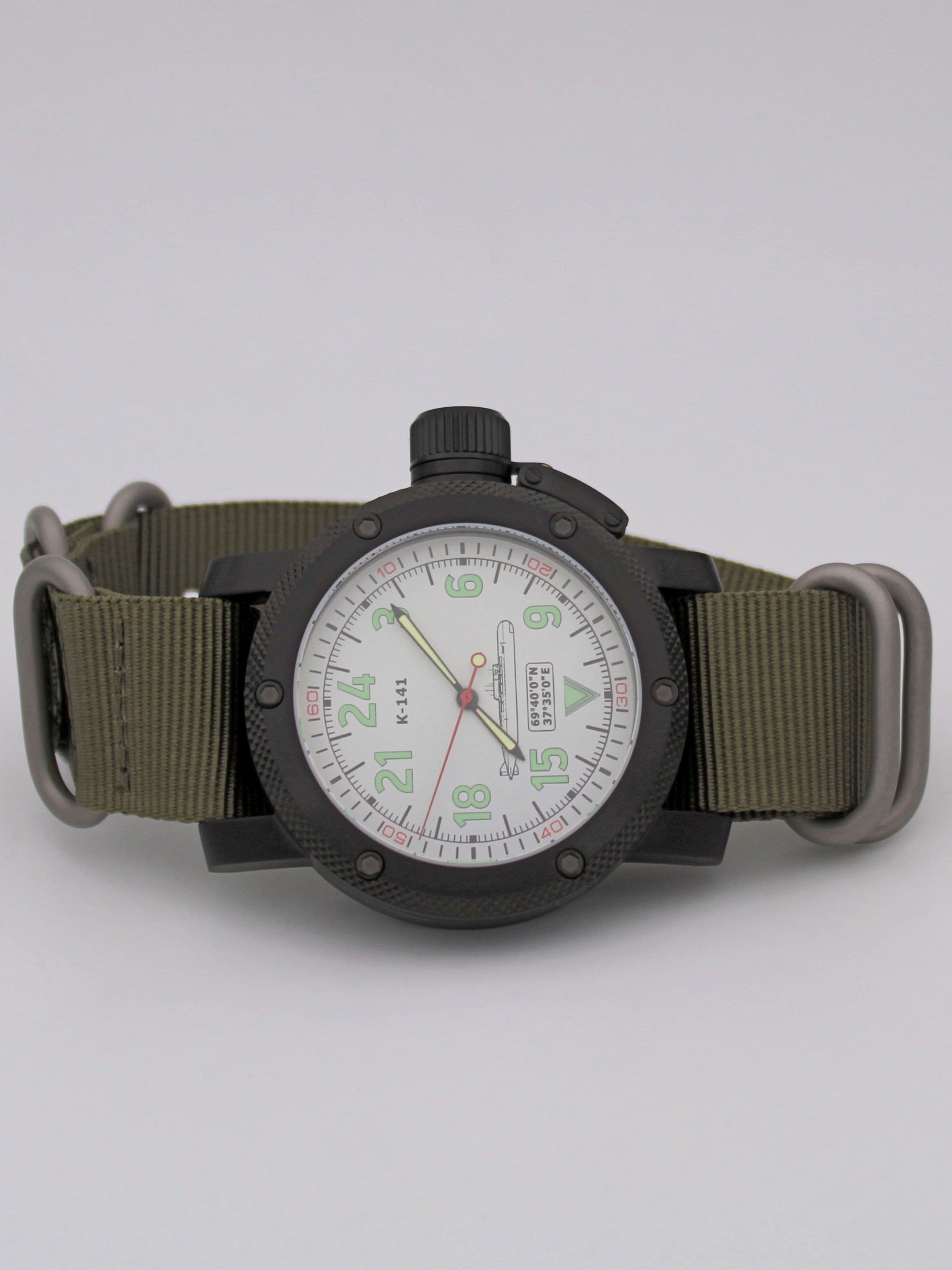 Часы К-141 / Курск (Oscar-II) механические с автоподзаводом (Восток 2431) 101.086.21