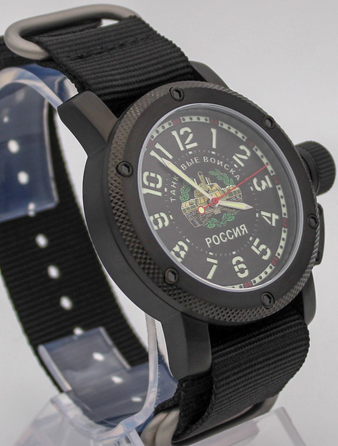 Часы Танковые войска РОССИЯ, механизм Восток 2415.01