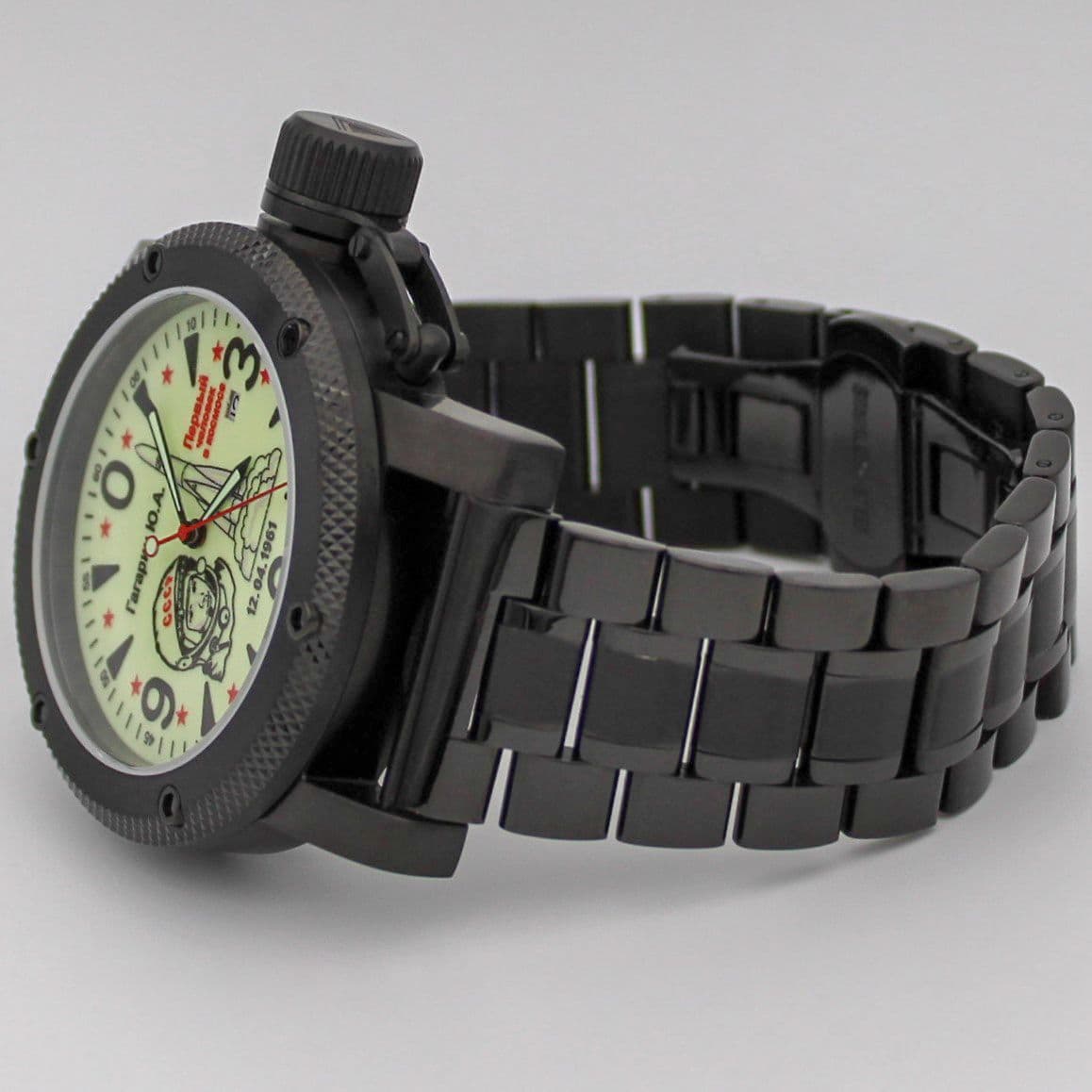 Часы Гагарин механические с автоподзаводом (Miyota 8215) 105.1370.1