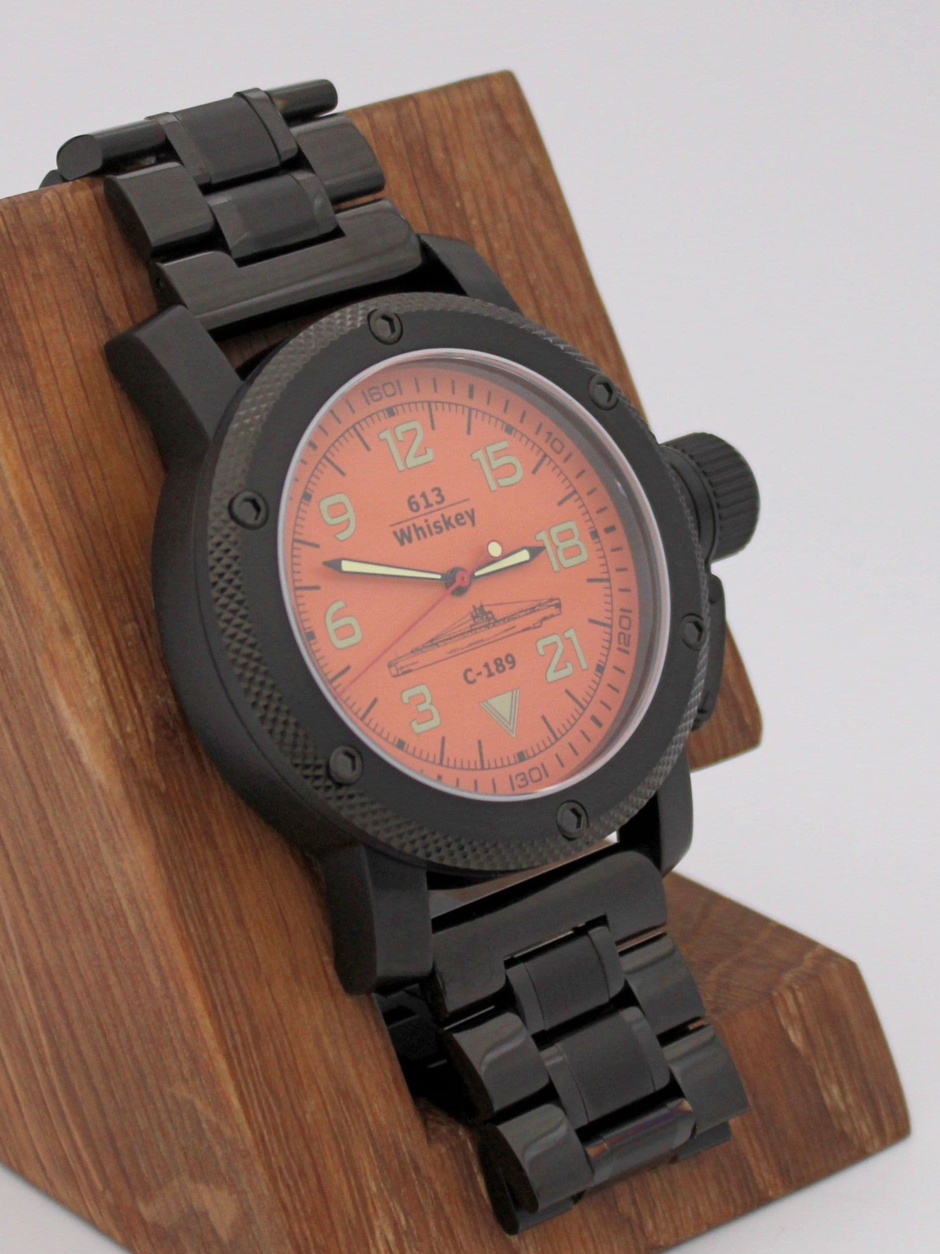 Часы С-189 (Whiskey) механические с автоподзаводом (Восток 2431) 101.103.1