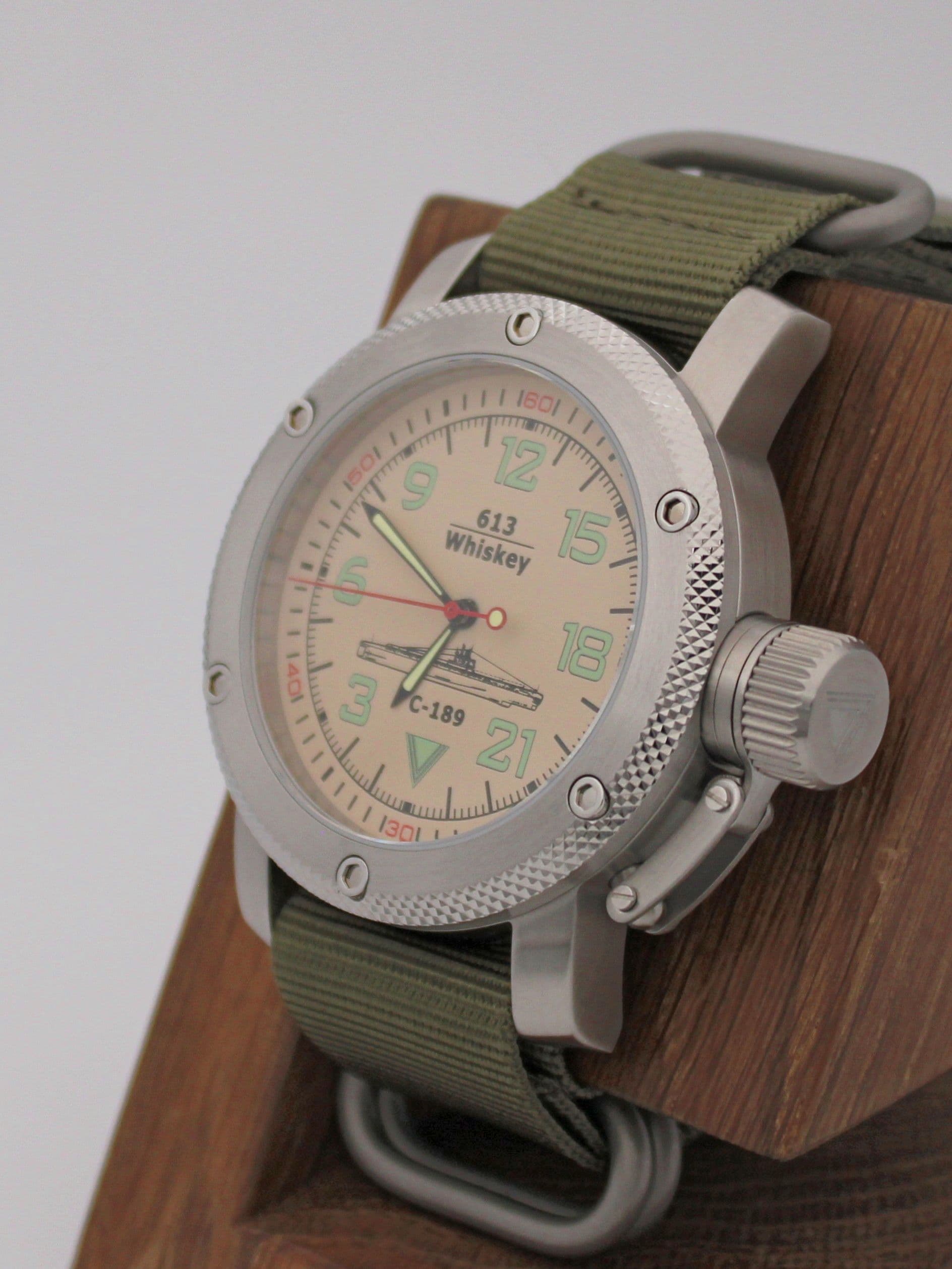 Часы С-189 (Whiskey) механические с автоподзаводом (Восток 2431) 01.102.21