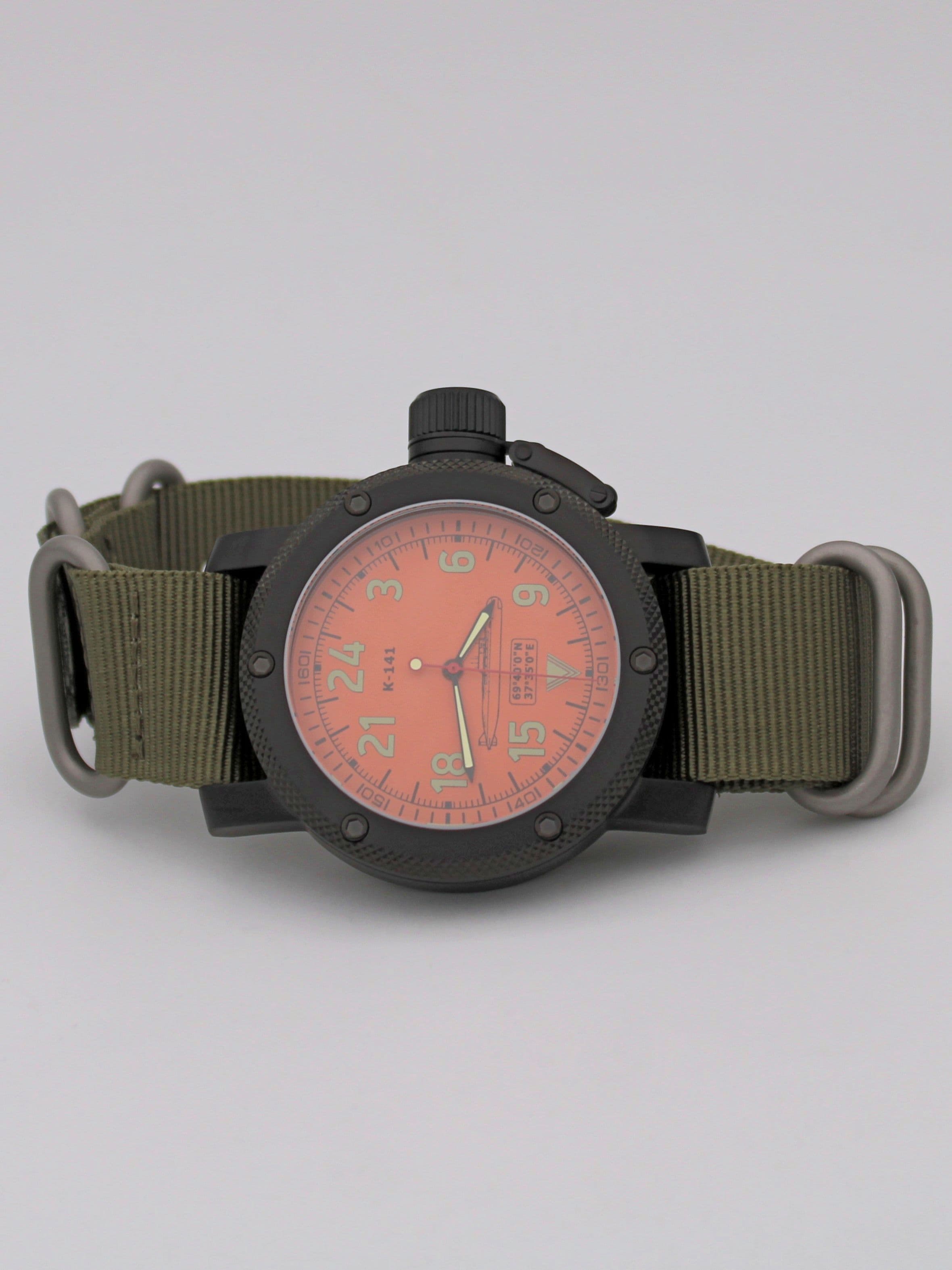 Часы К-141 / Курск (Oscar-II) механические с автоподзаводом (Восток 2431) 101.088.21