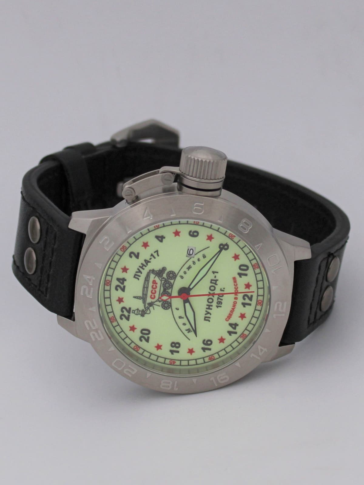 Часы "Луноход-1" кварцевые (Ronda 515.24H) Q52.401.01