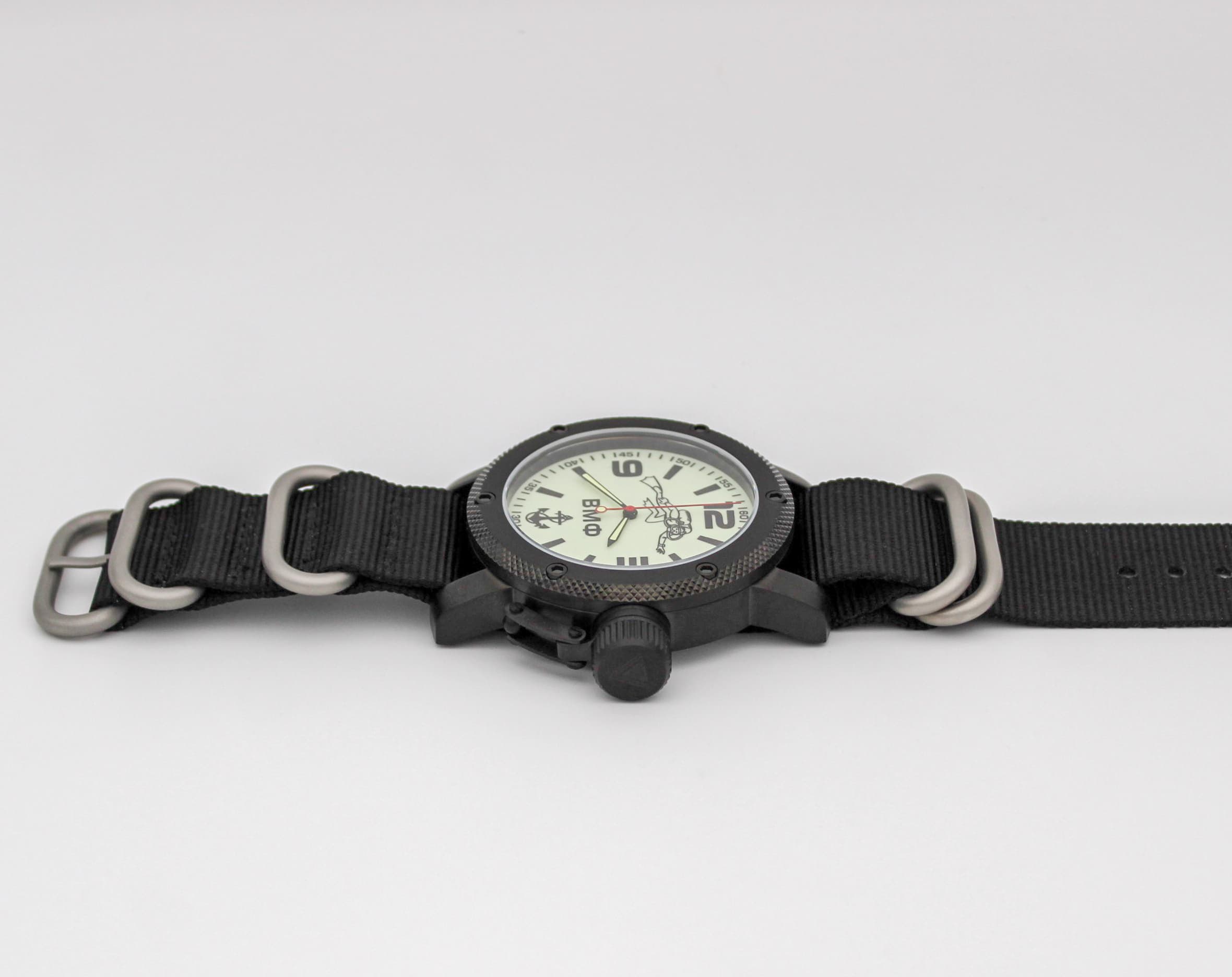 Часы ВМФ Боевой пловец, механизм Восток 2415.01