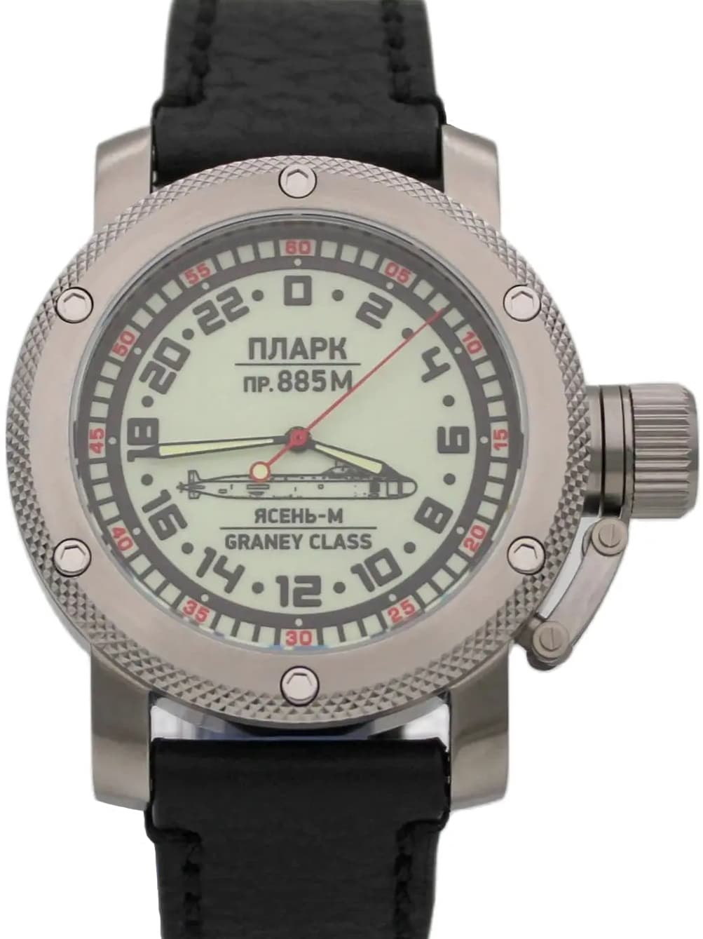 Часы  ПЛАРК 885 М Ясень-М (Graney class) механизм Восток 2431.01