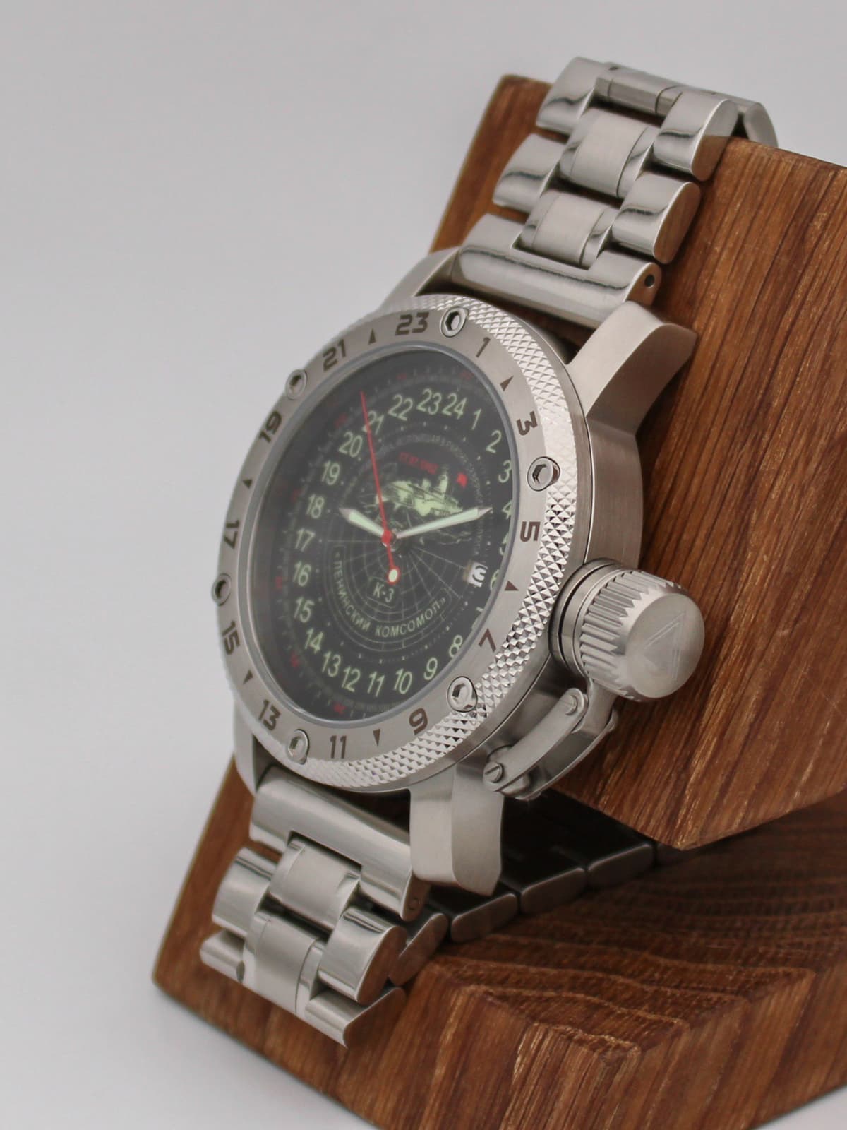 Часы К-3 "Ленинский комсомол" кварцевые (Ronda 515.24H) Q47.152.2