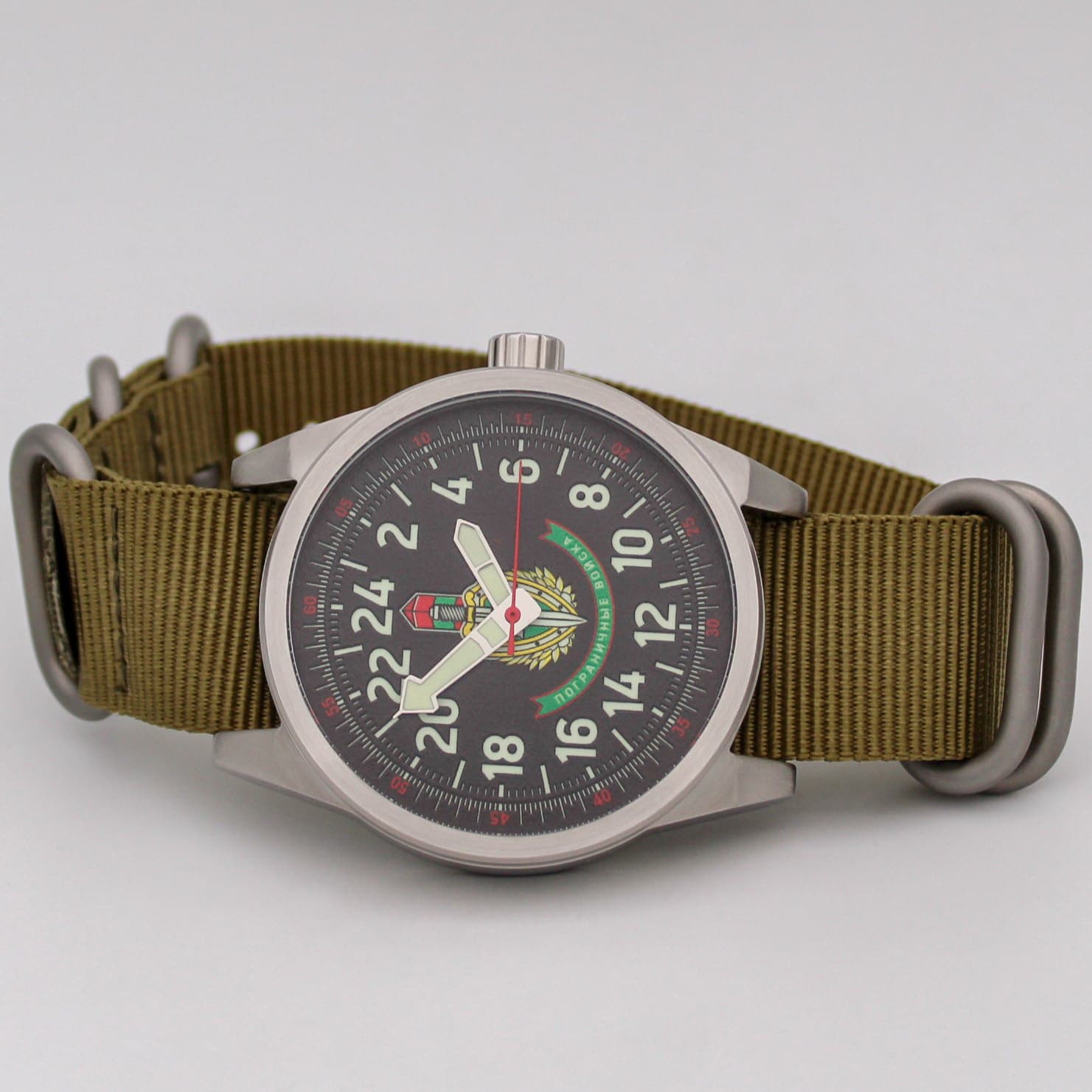 Часы Пограничные войска, механизм Ракета 2623 Н