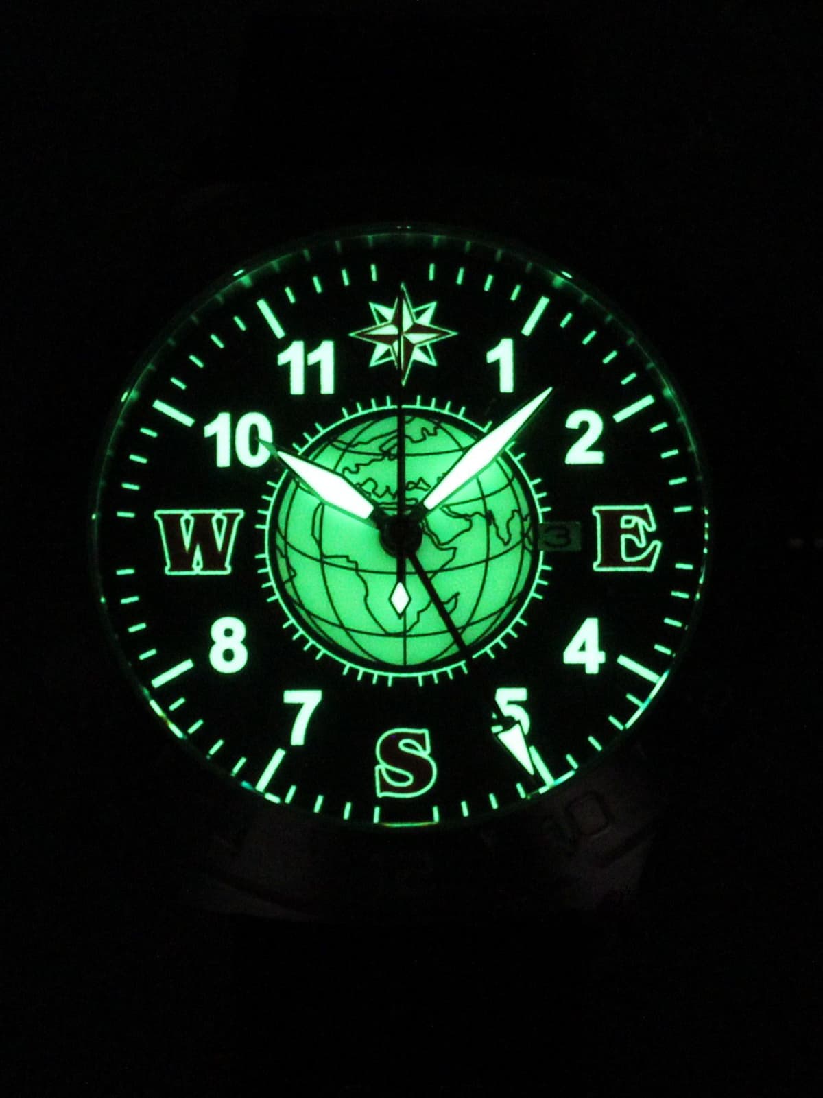 Часы Компас механические с автоподзаводом (Seiko NH34A) 52.187.01