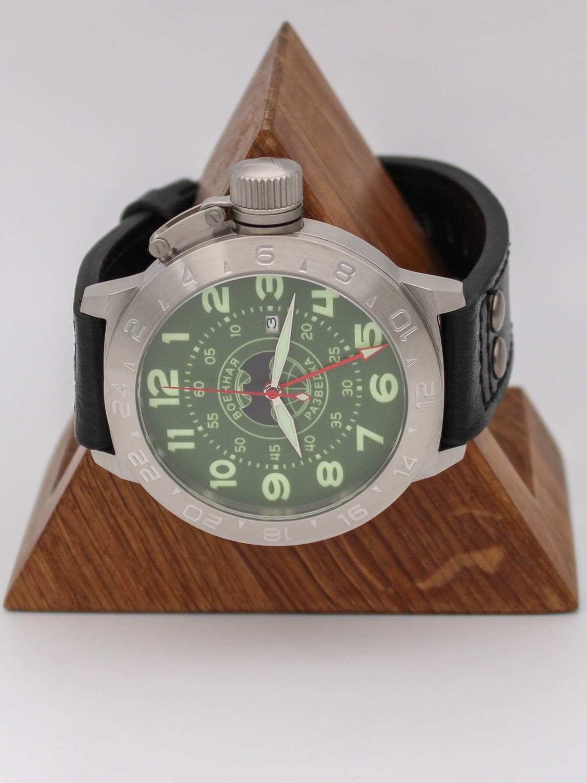 Часы Военная разведка механические с автоподзаводом (Seiko NH34A) 52.267.01