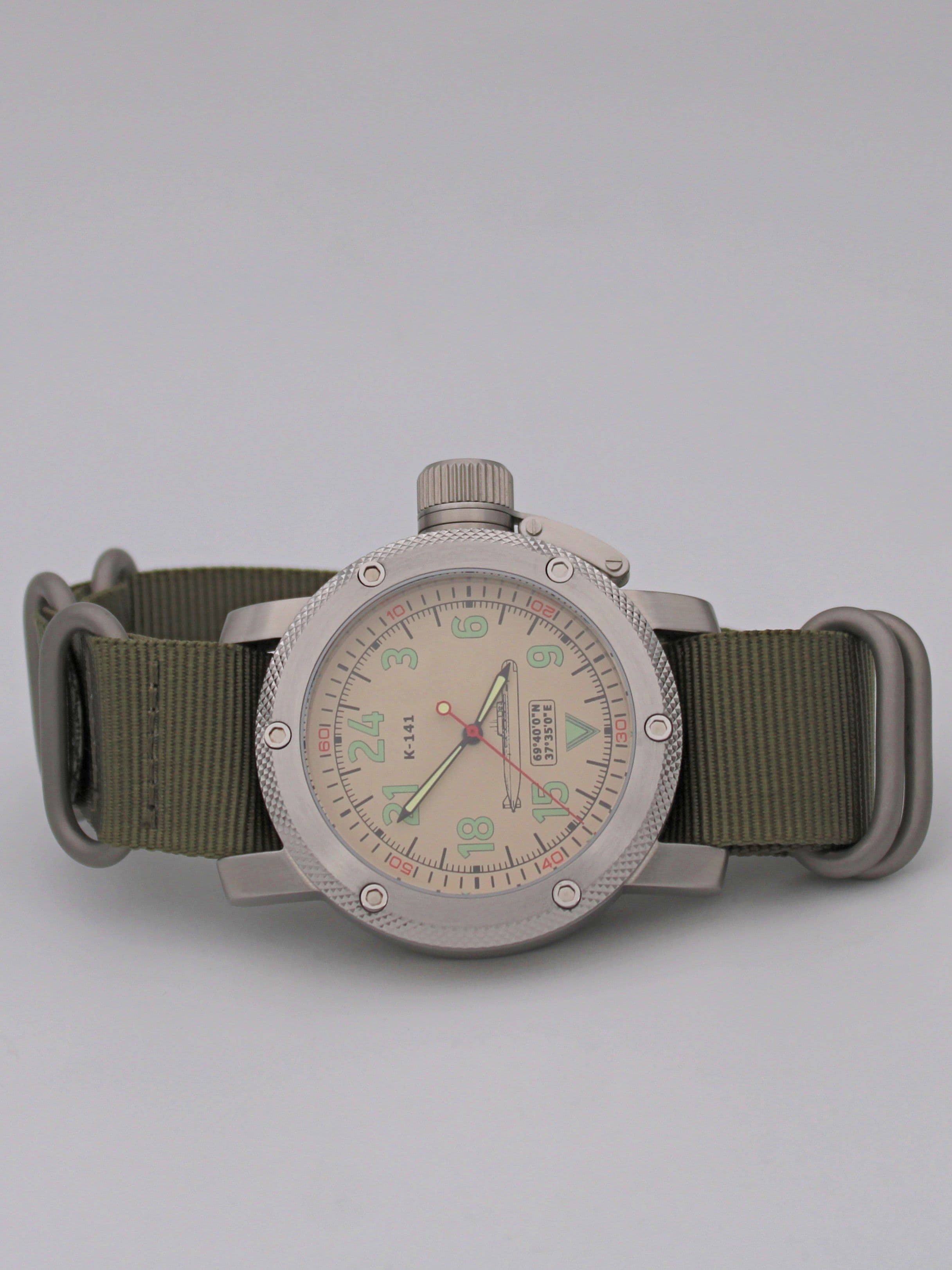 Часы К-141 / Курск (Oscar-II) механические с автоподзаводом (Восток 2431) 01.087.21