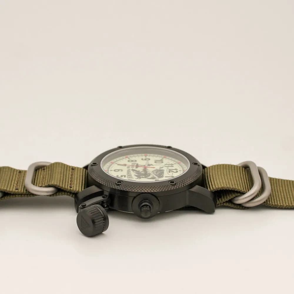 Часы Пора на рыбалку! механические (сапфировое стекло) 102.1175.21 механизм Ракета 2609